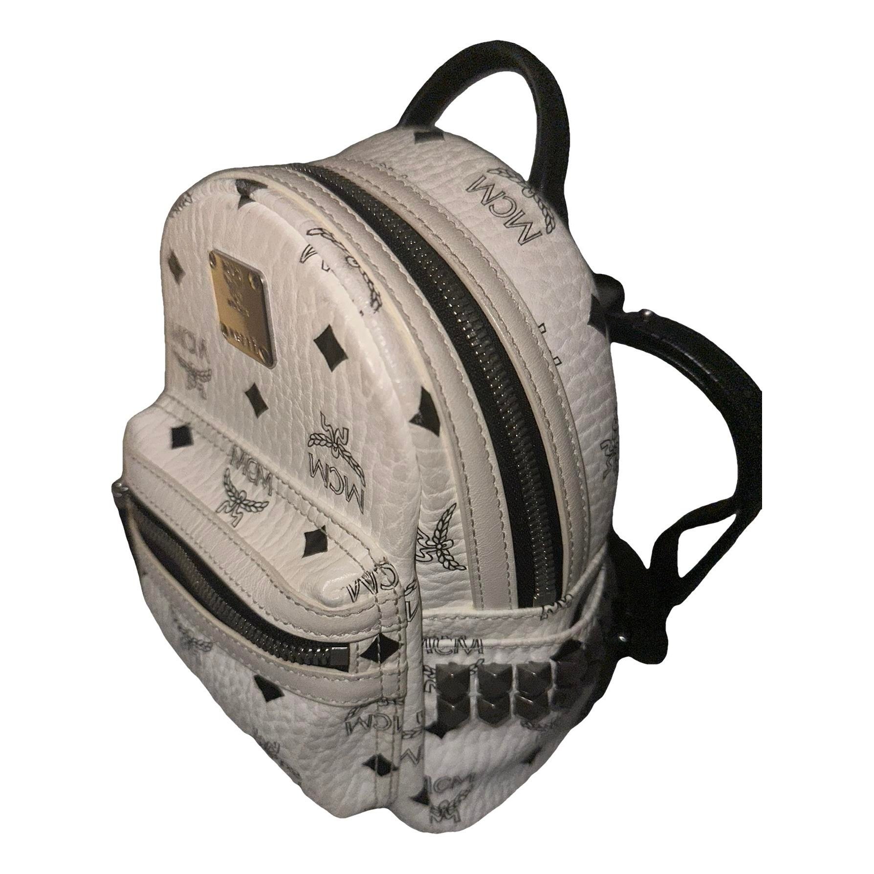 MCM Stark leather backpack