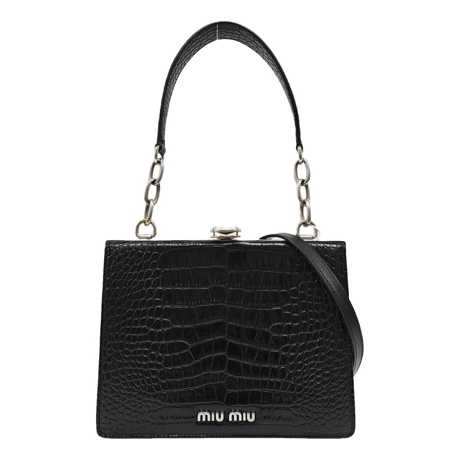 Leather handbag