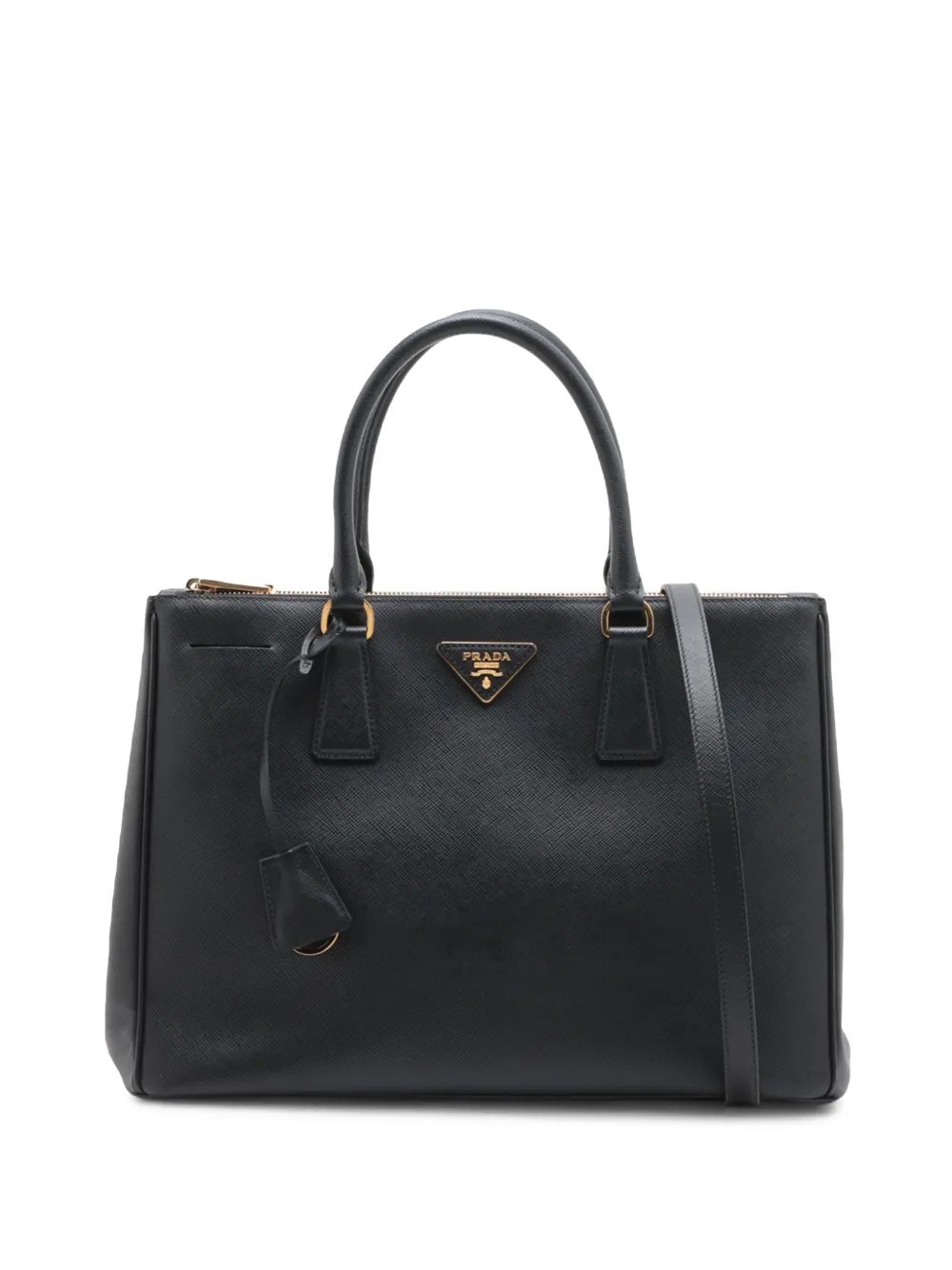 2010-2026 Medium Saffiano Lux Galleria Double Zip Tote satchel