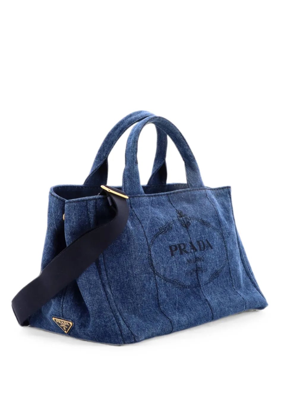 Canapa Convertible Denim Medium tote bag
