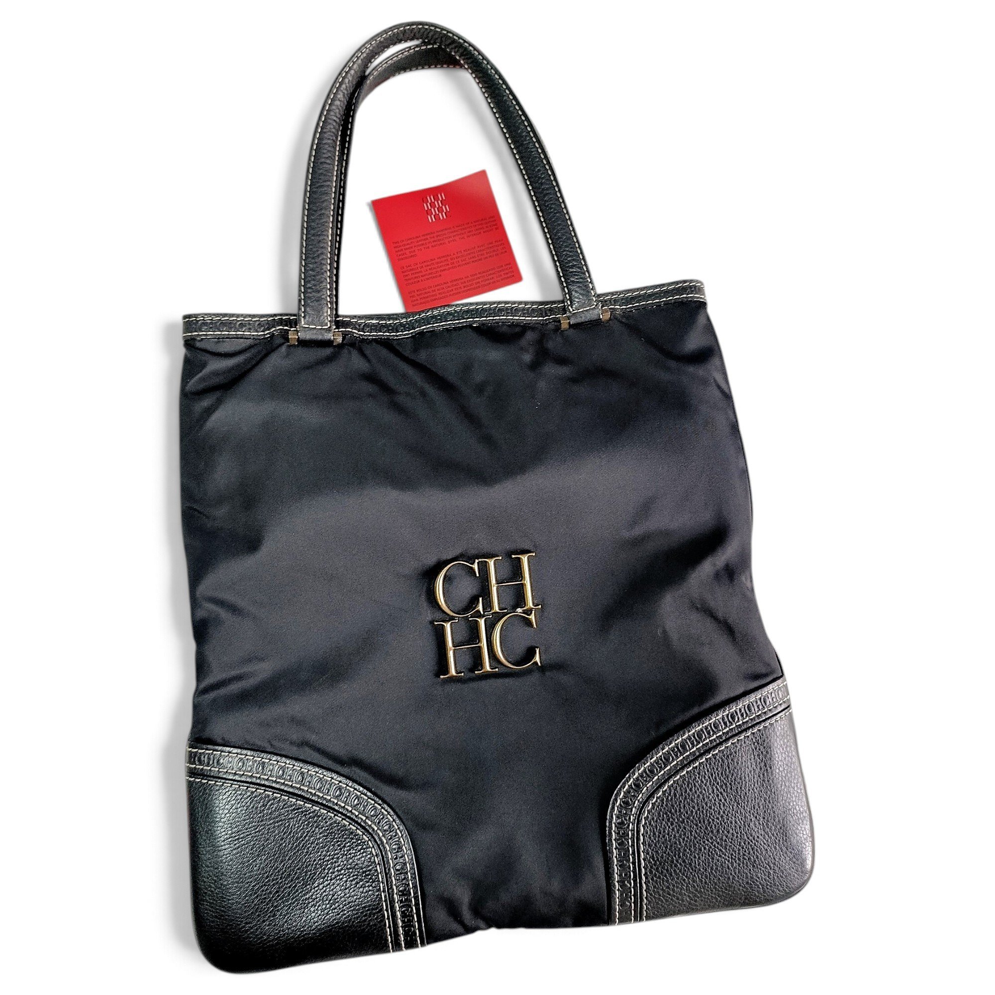 Carolina Herrera Leather tote