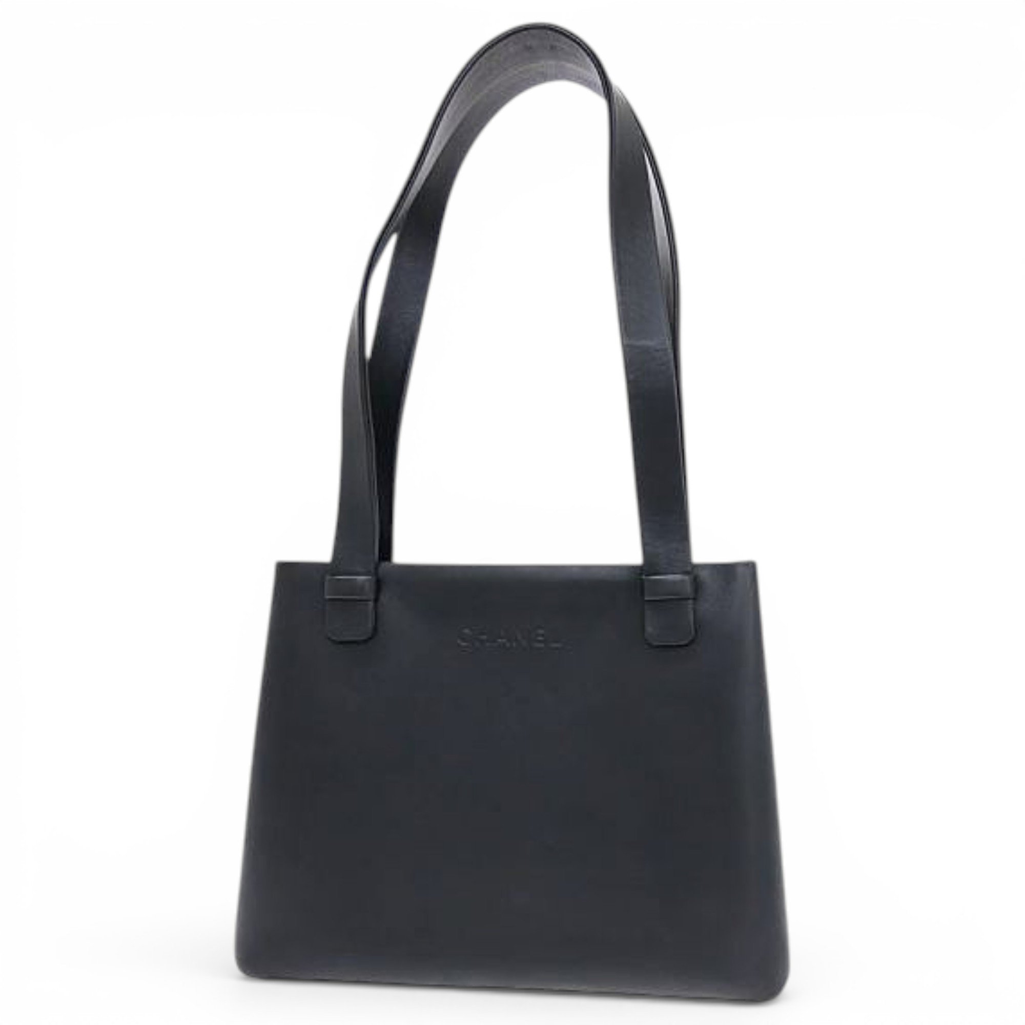 Leather tote