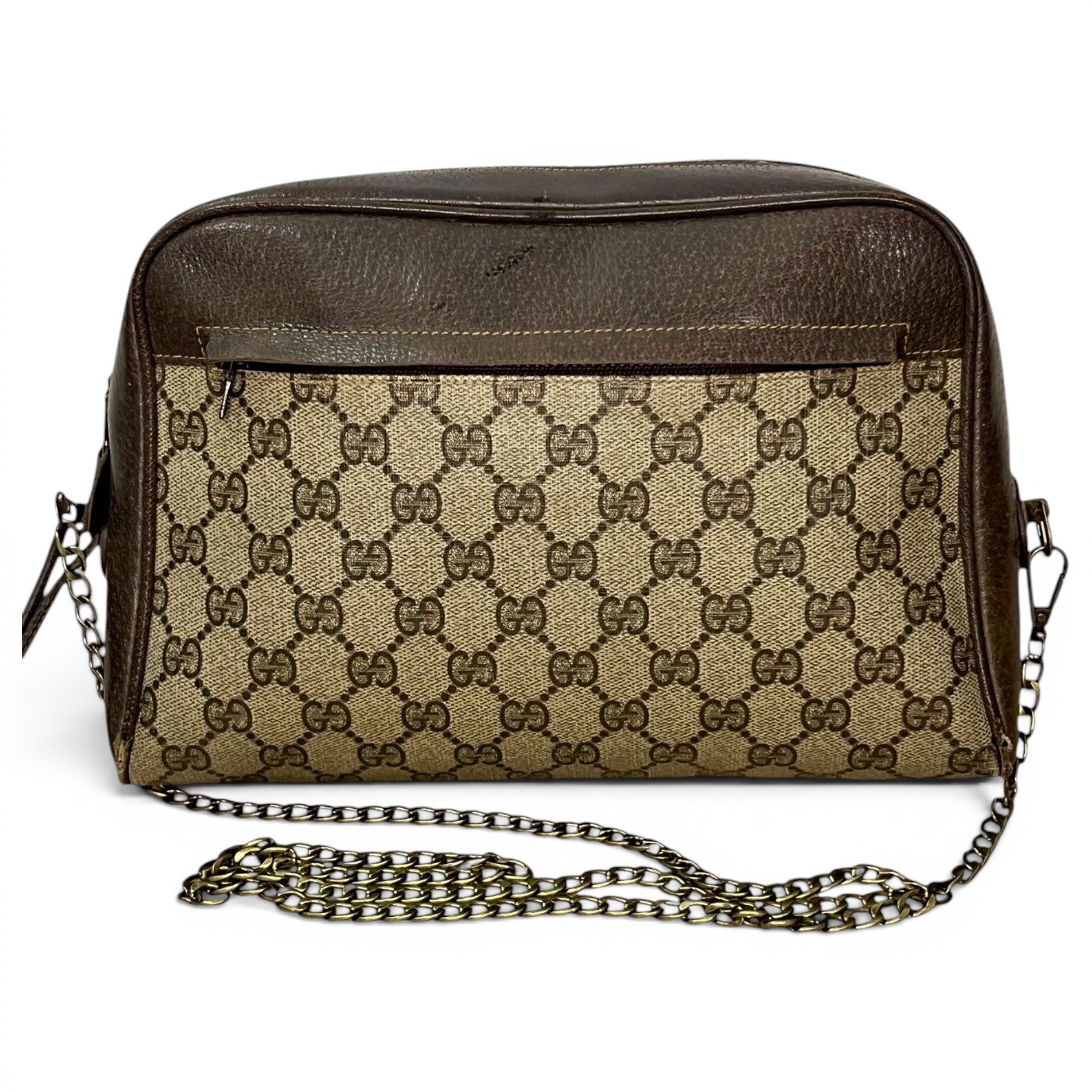 Leather crossbody bag
