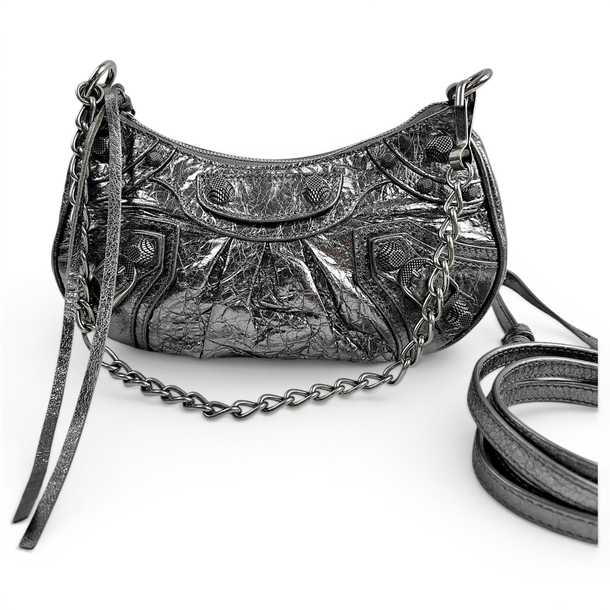 Le Cagole leather crossbody bag