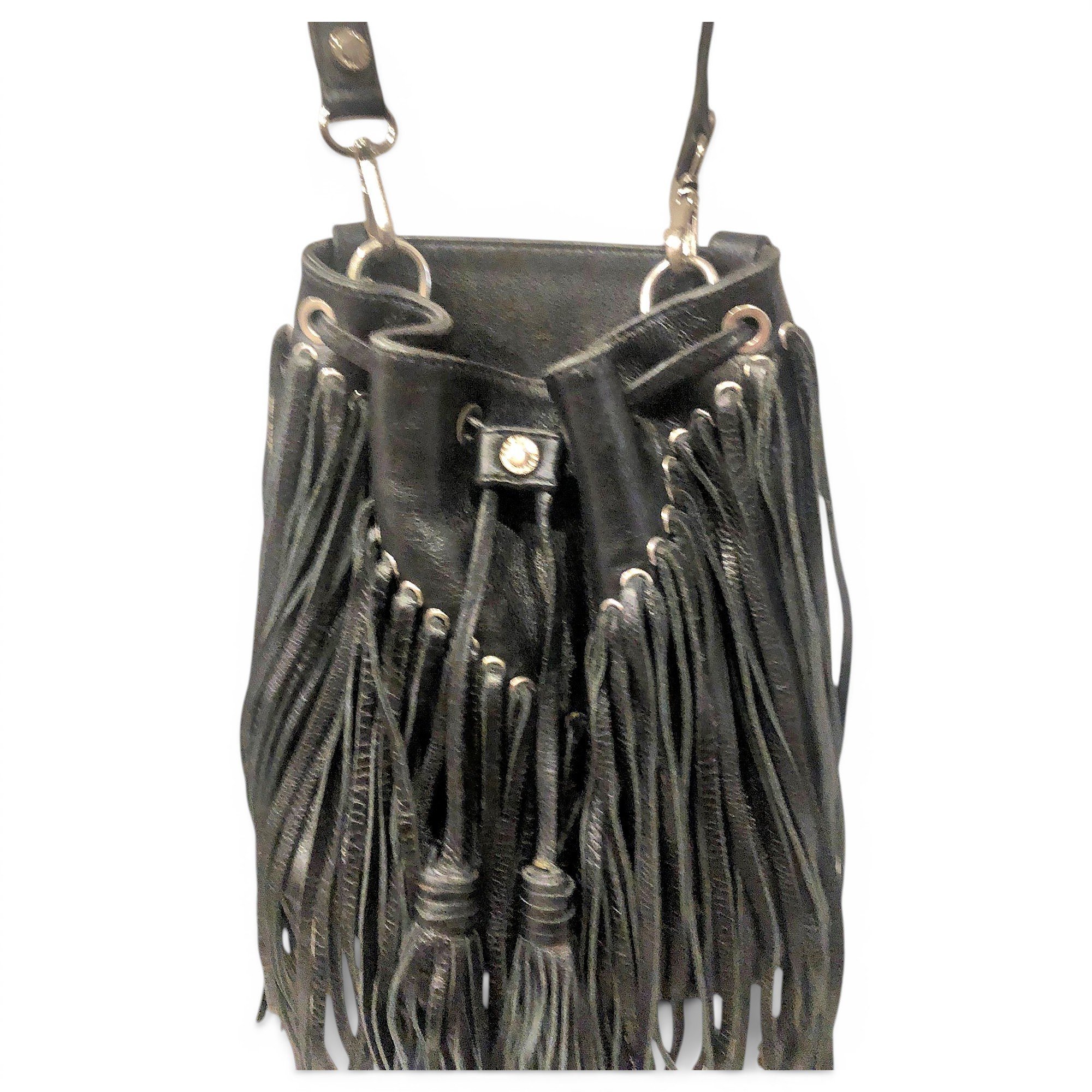 Leather handbag