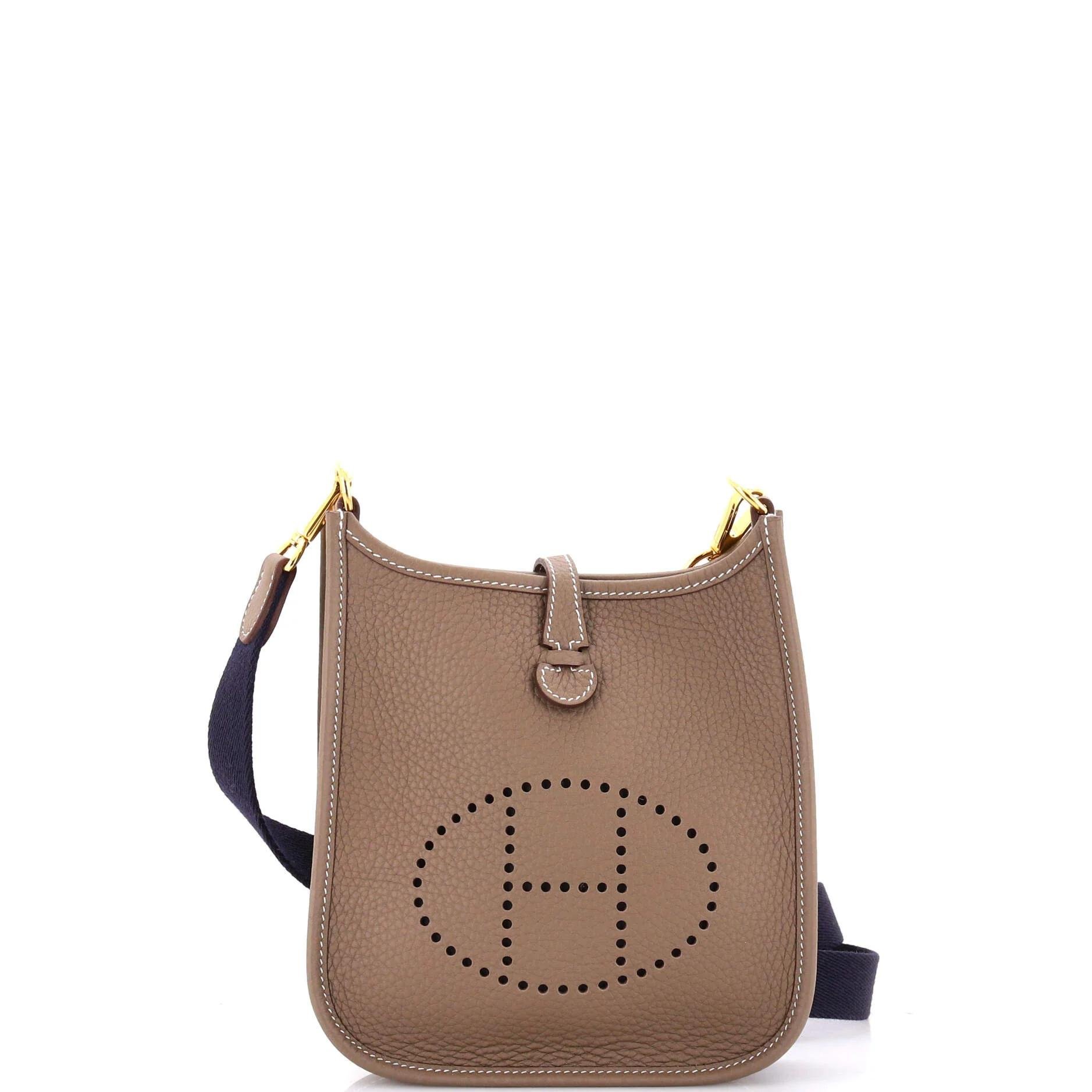 Mini Evelyne leather crossbody bag