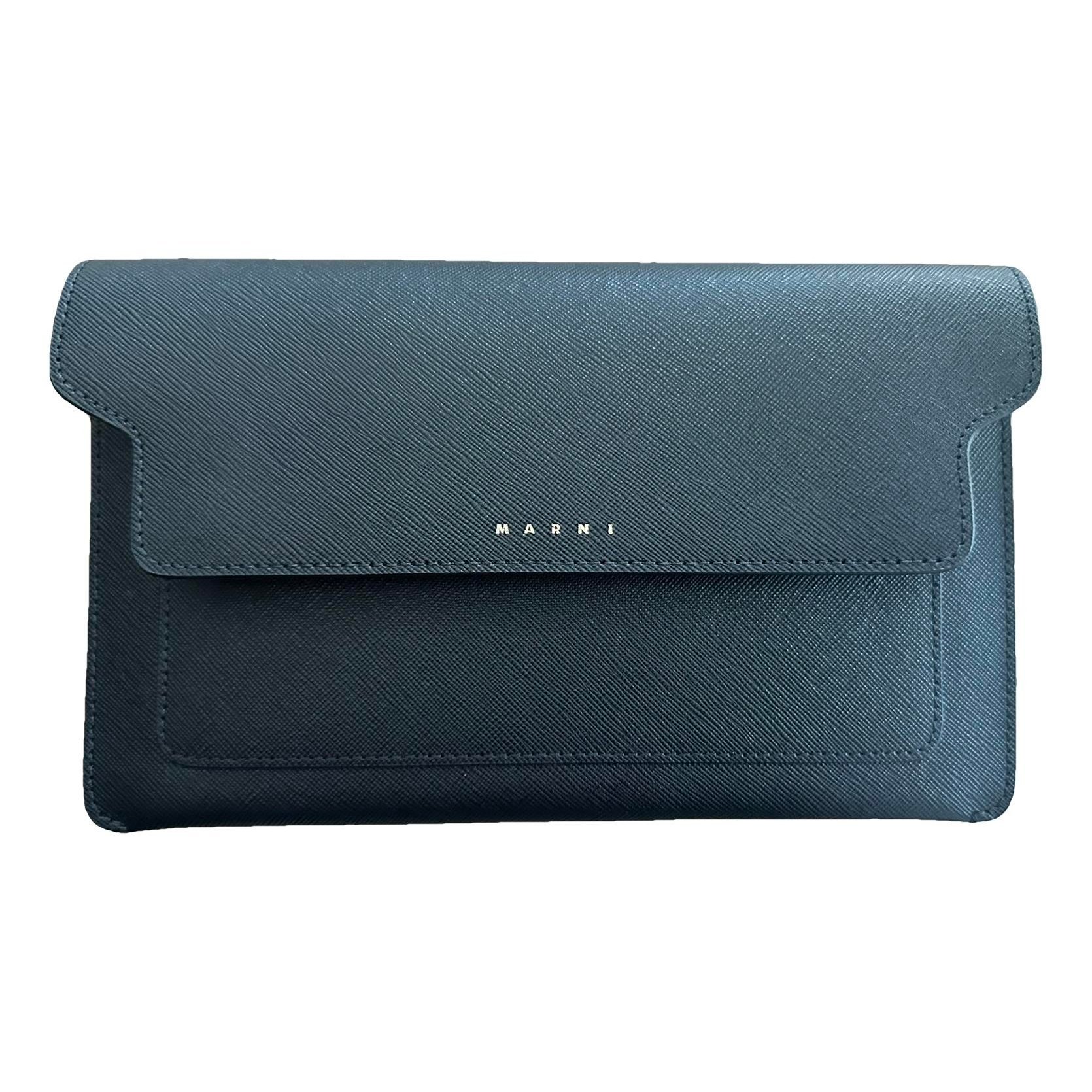 Marni Leather clutch bag