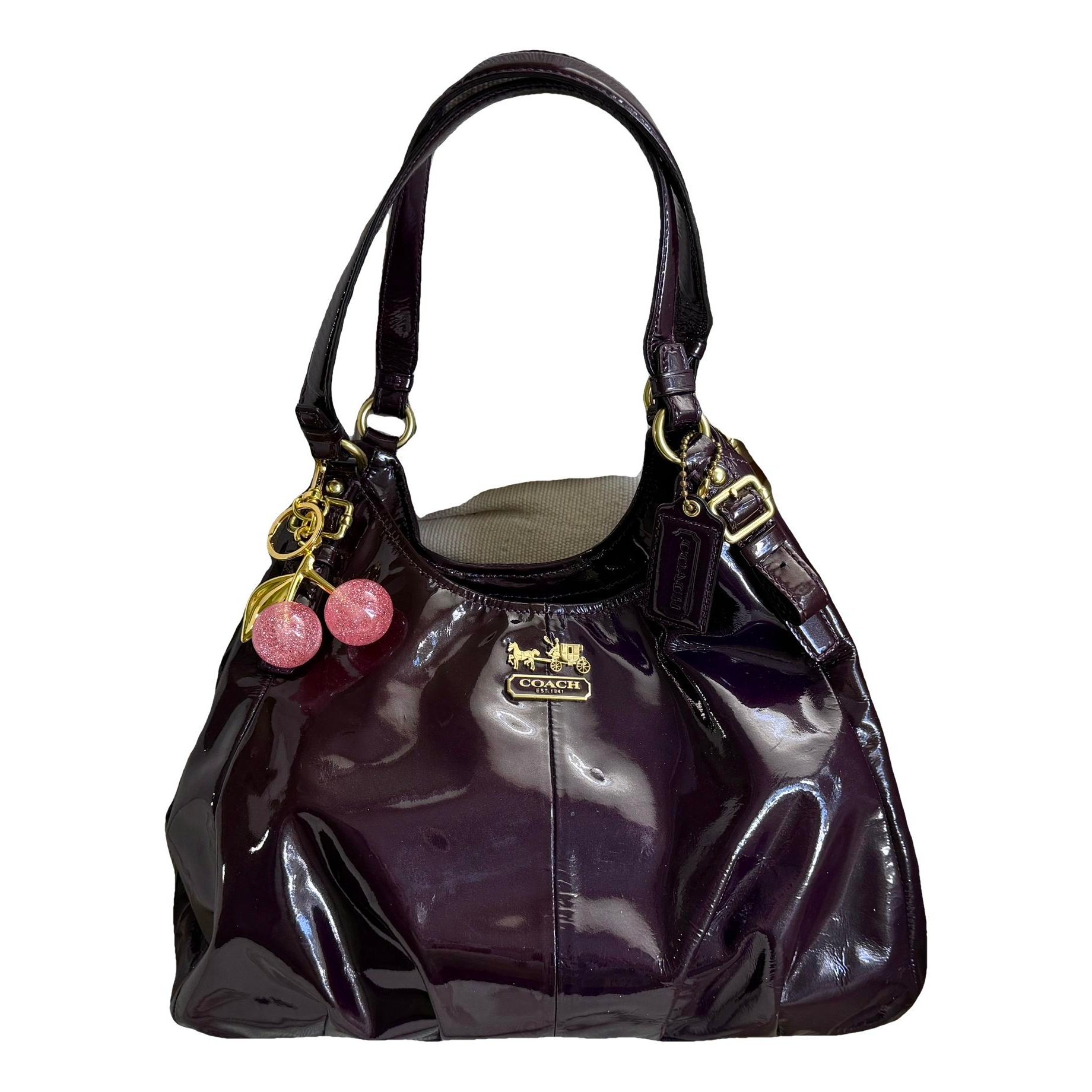 Leather handbag
