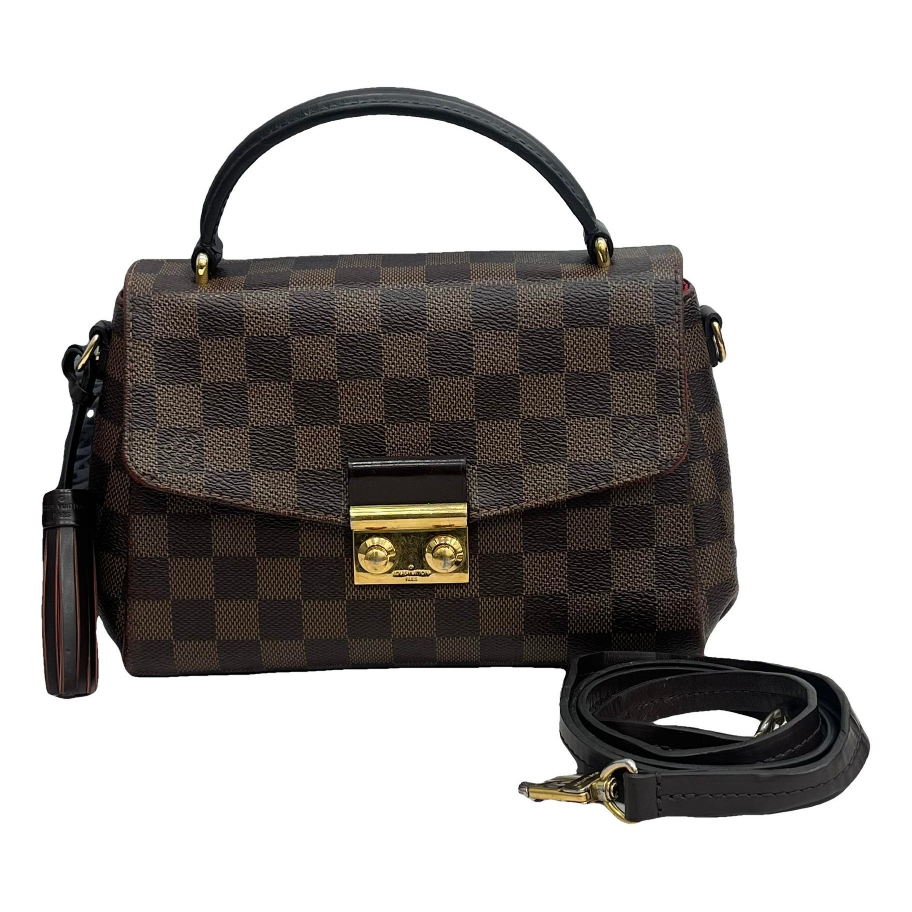 Croisette leather handbag