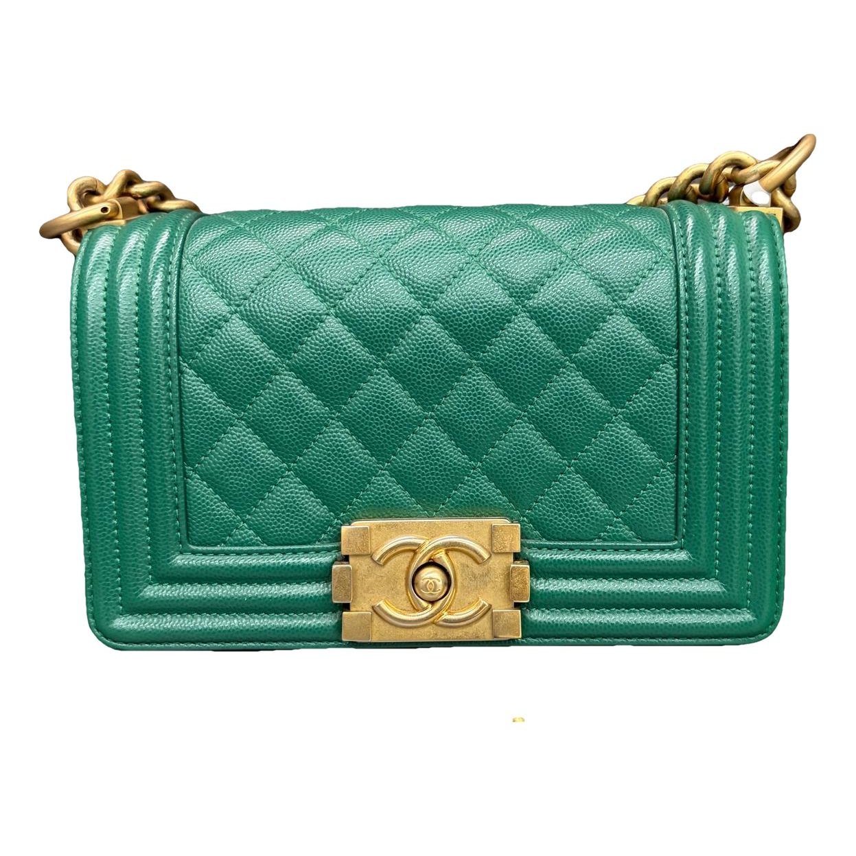 Boy leather crossbody bag