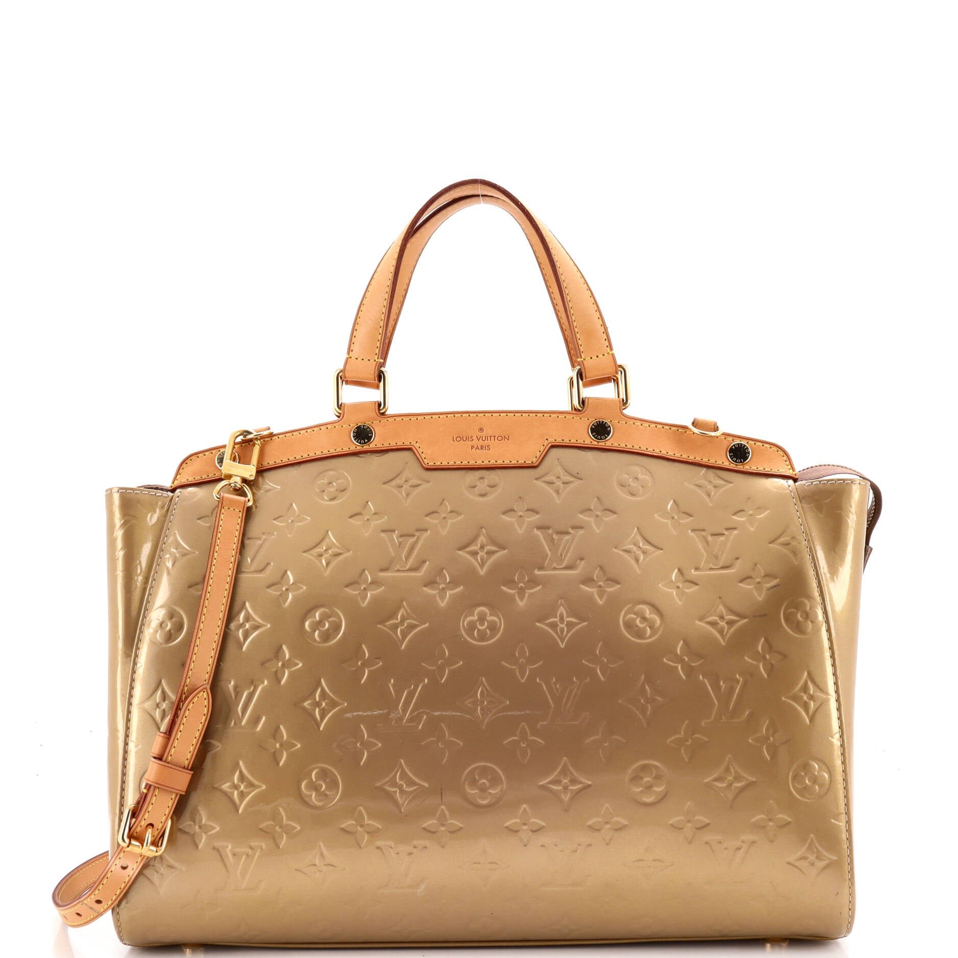 Brea Handbag Monogram Vernis GM