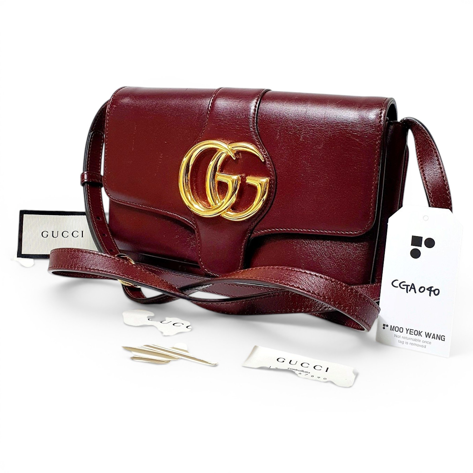 Leather handbag