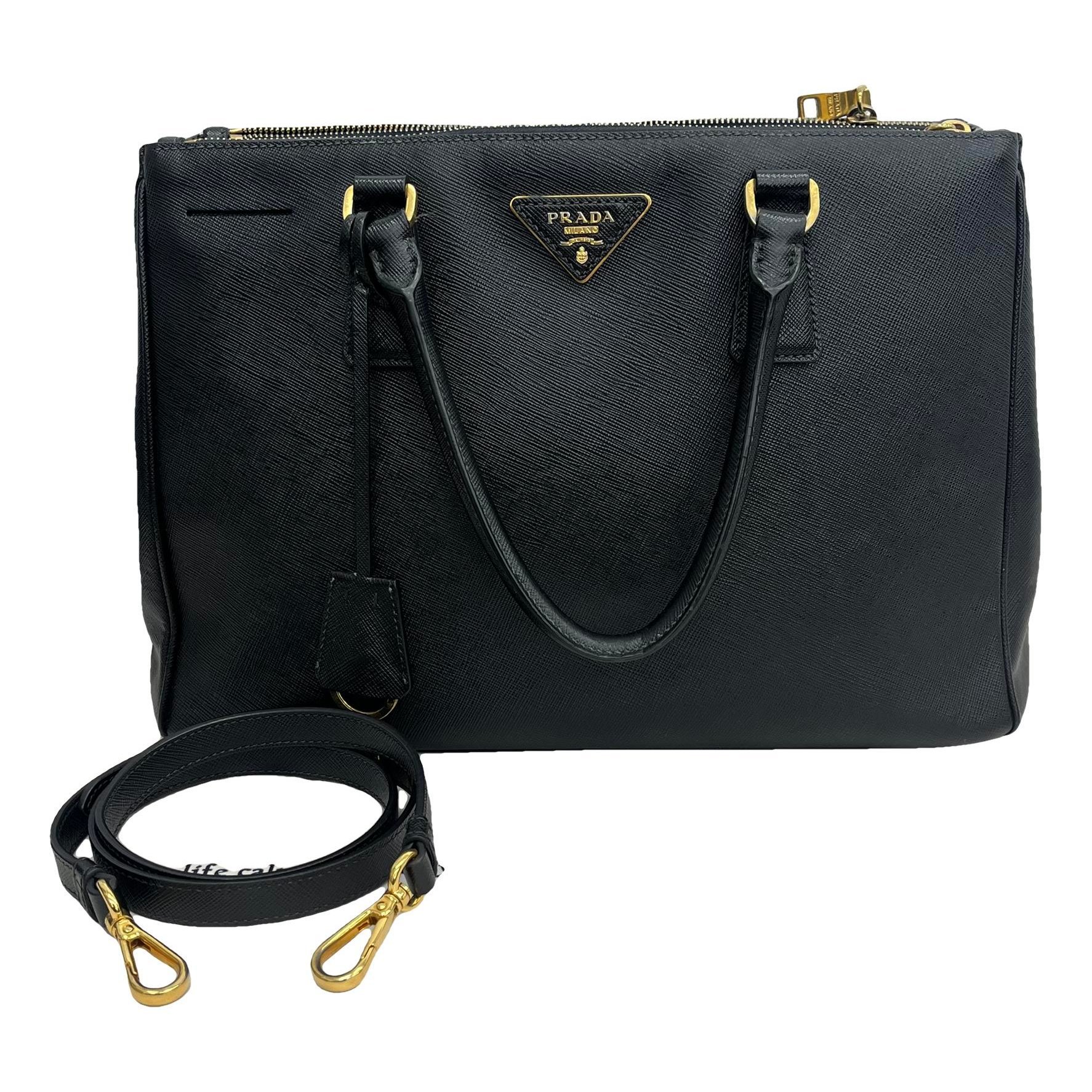 Galleria leather handbag