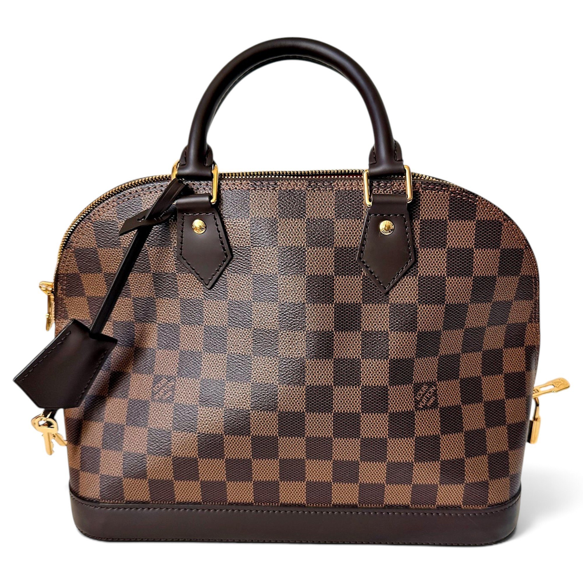 Alma leather handbag
