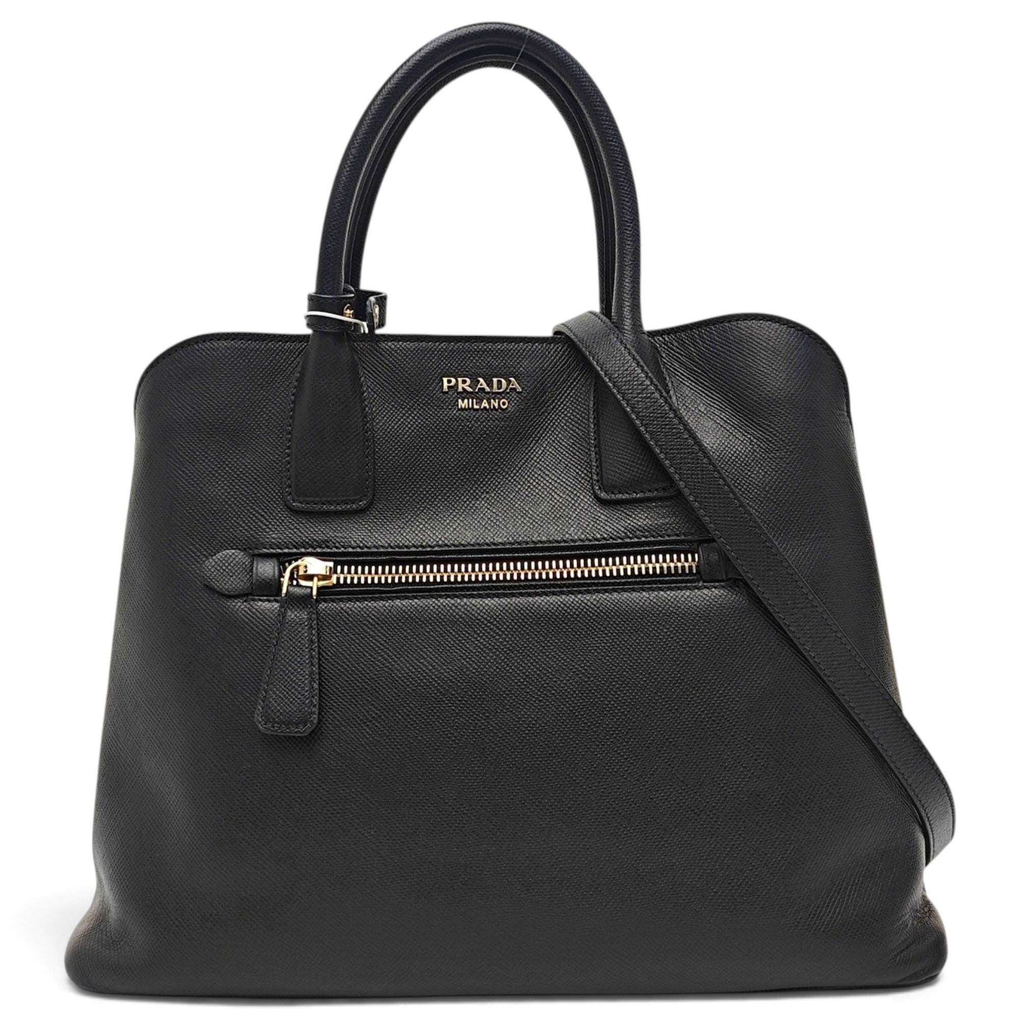 Leather handbag