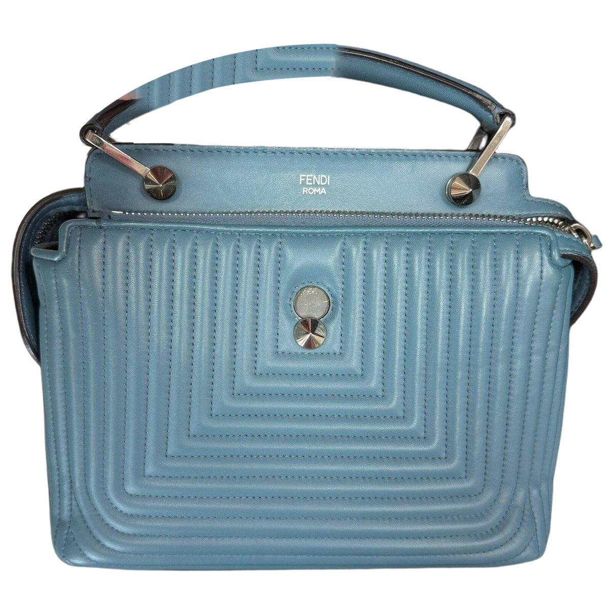 Dot Com leather handbag