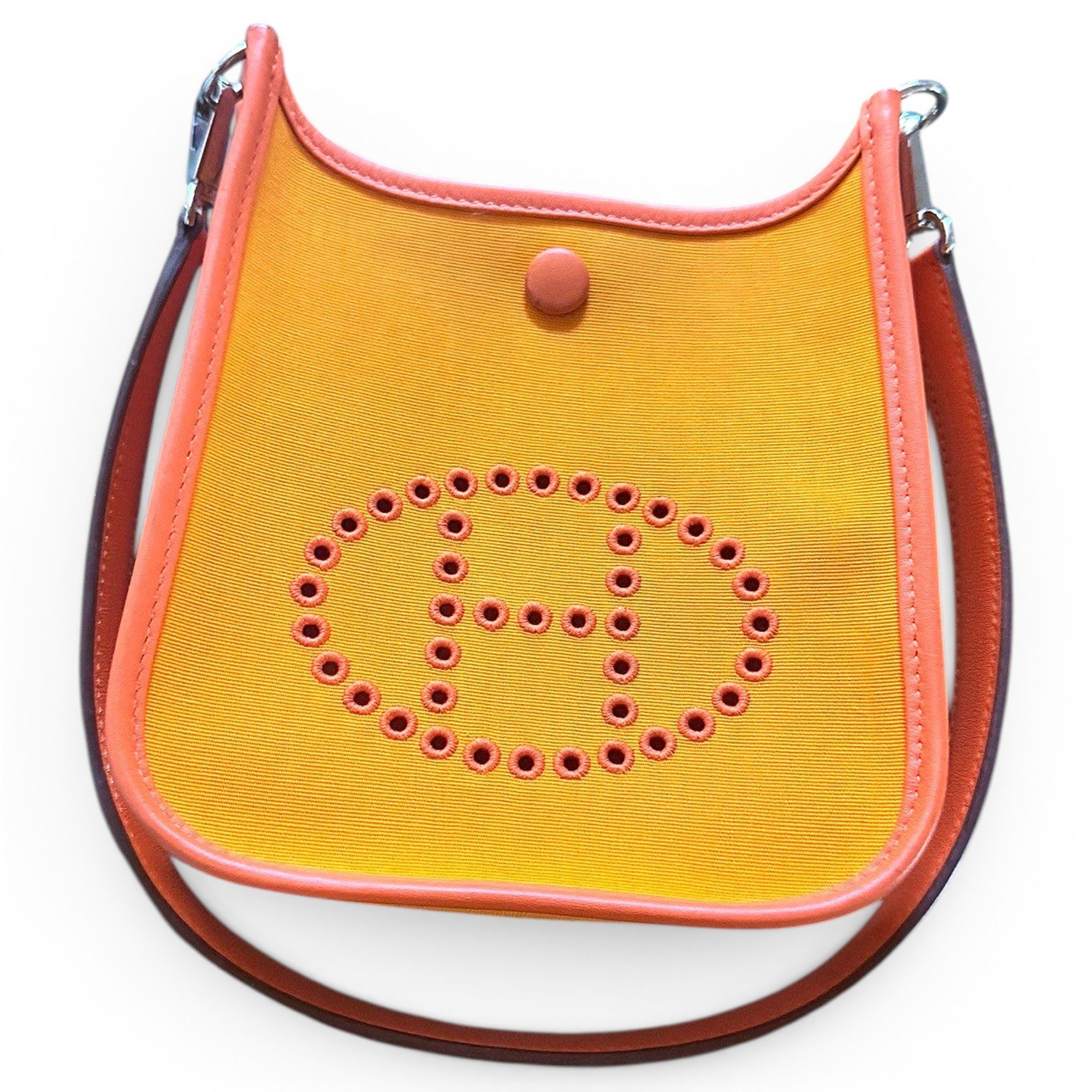 Mini Evelyne leather handbag