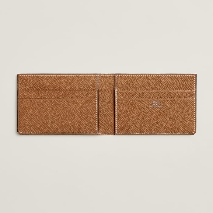 Gold H Sellier Card Holder