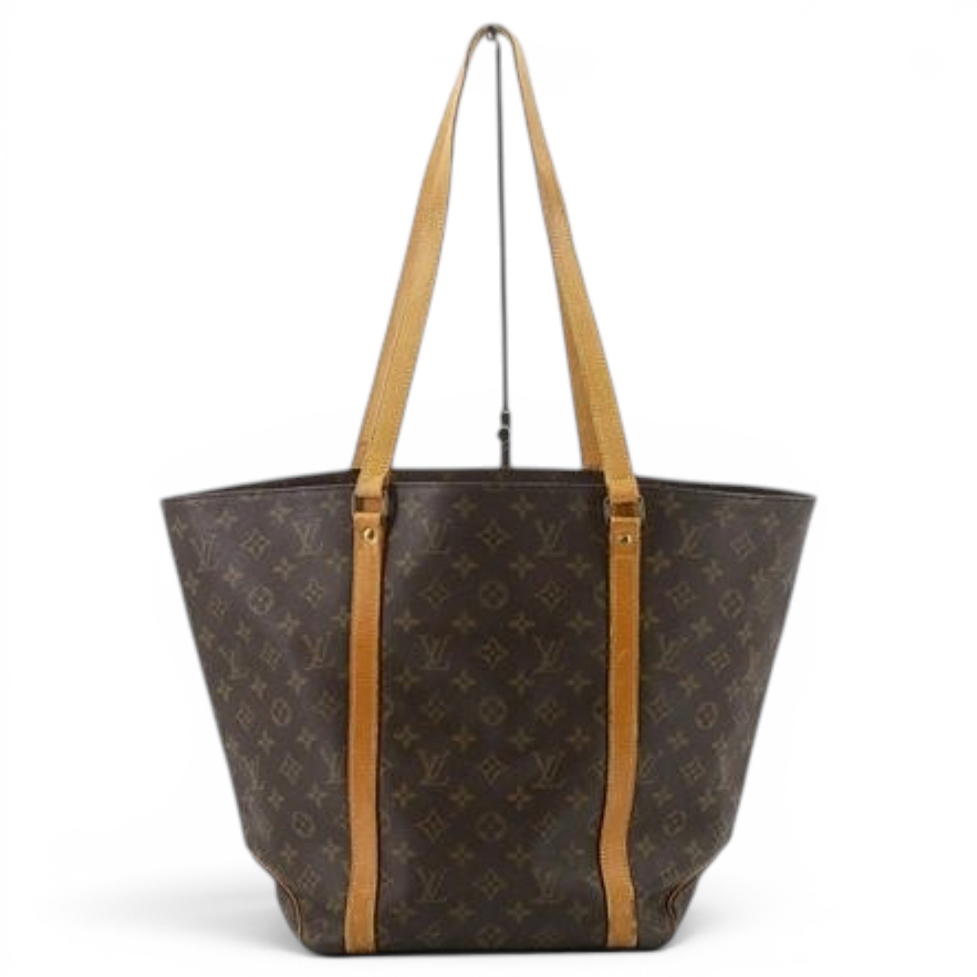 Shopping leather tote