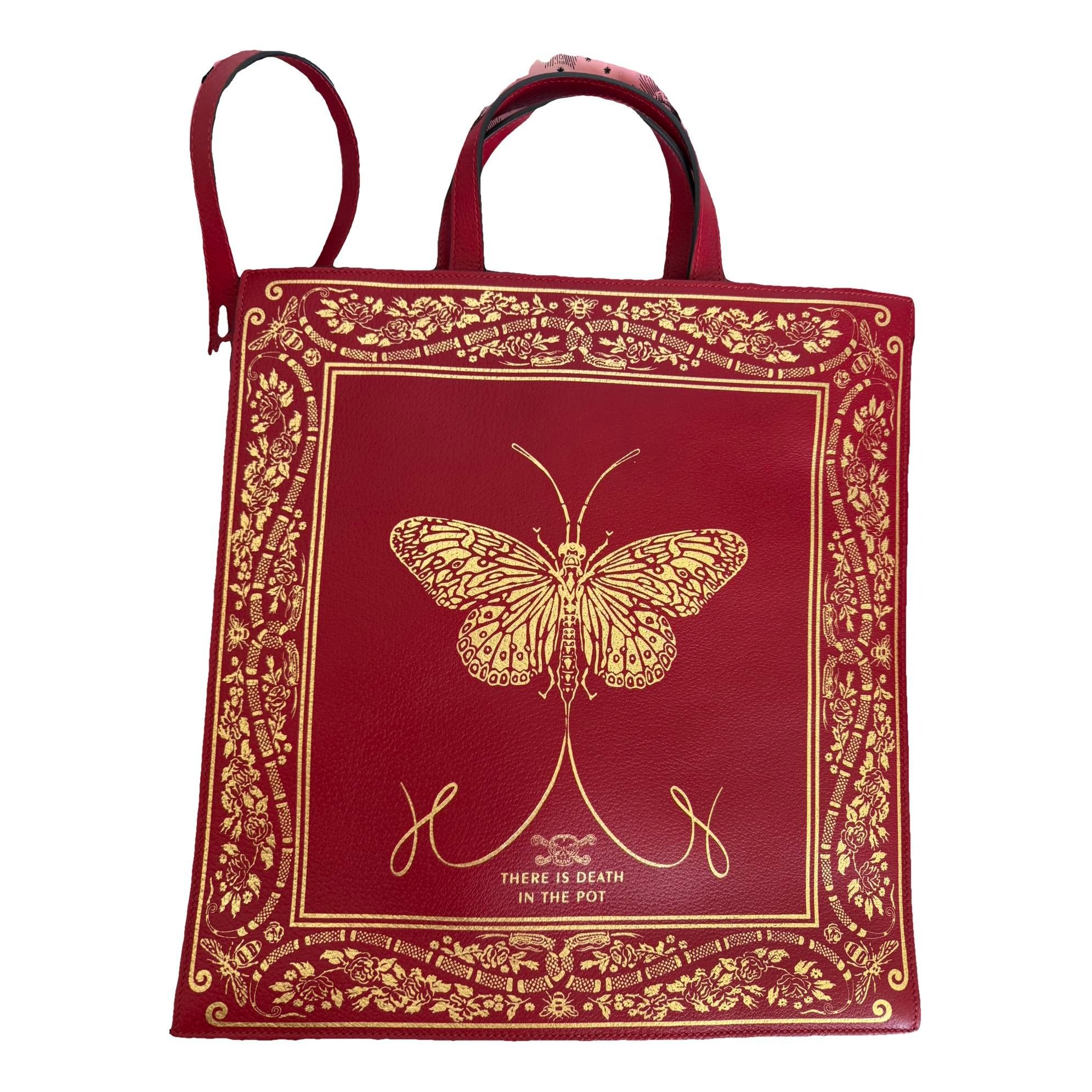 Leather handbag
