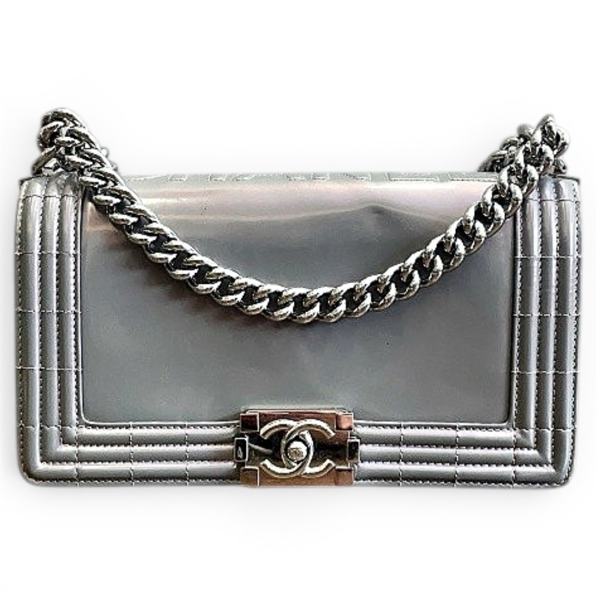 Boy leather crossbody bag