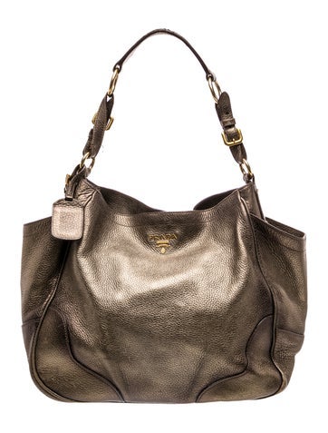 Prada Vitello Daino Leather Hobo