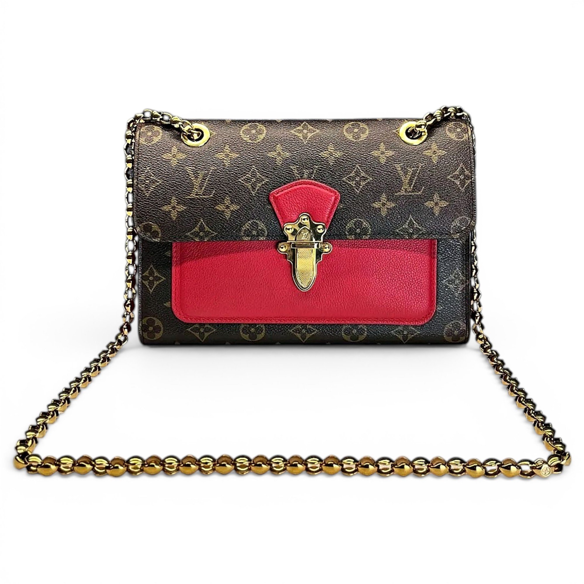 Victoire leather handbag