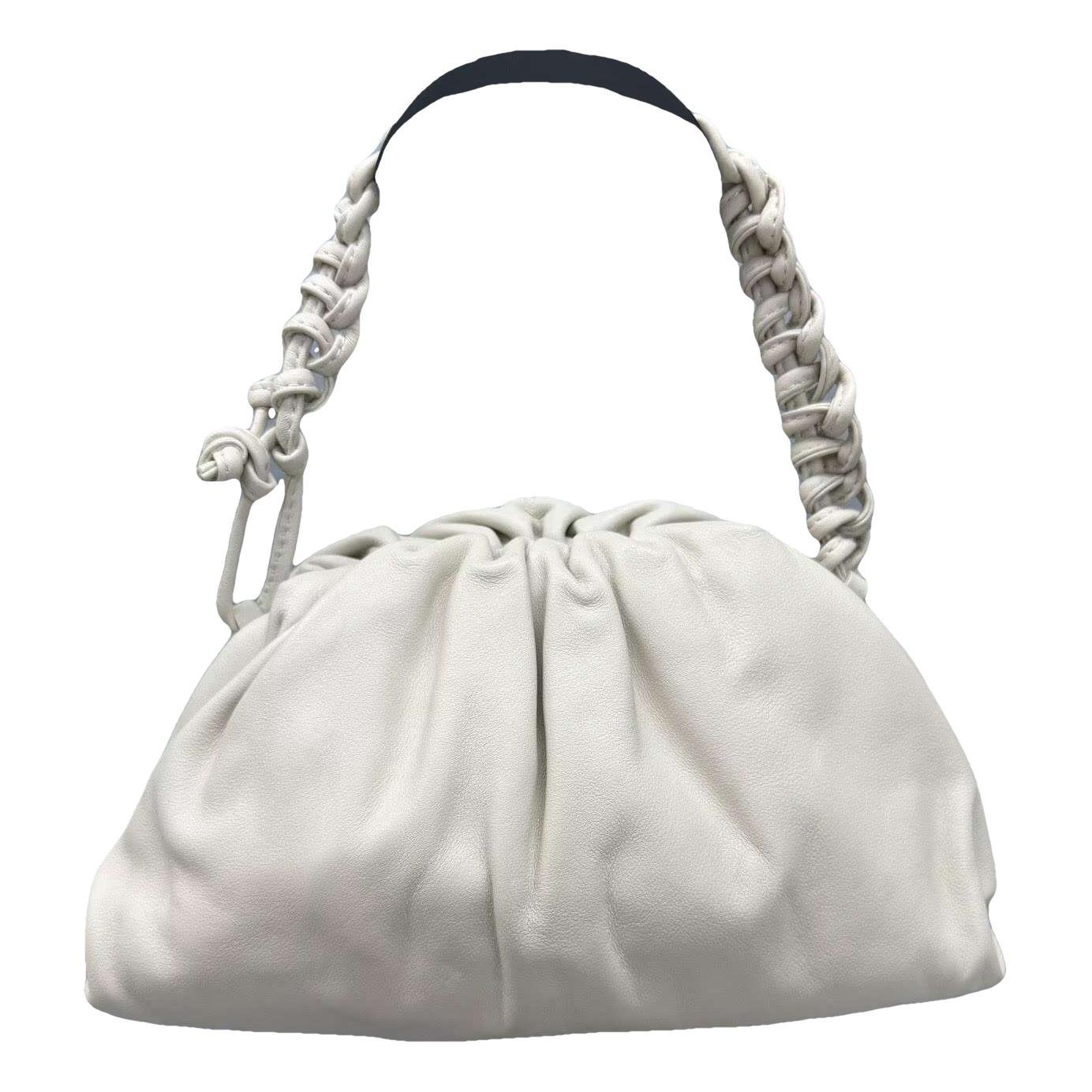 Pouch leather handbag