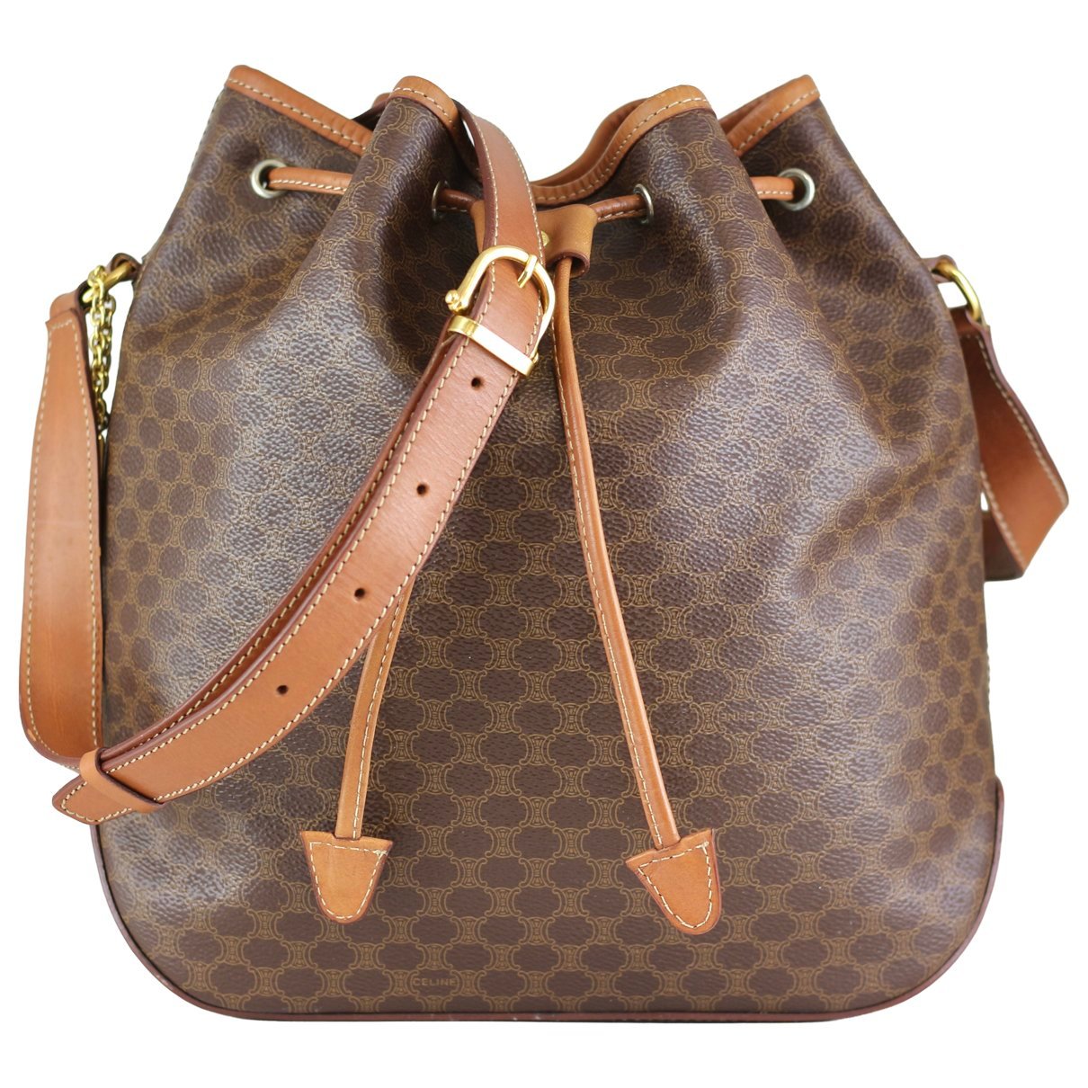 SAC SEAU leather handbag