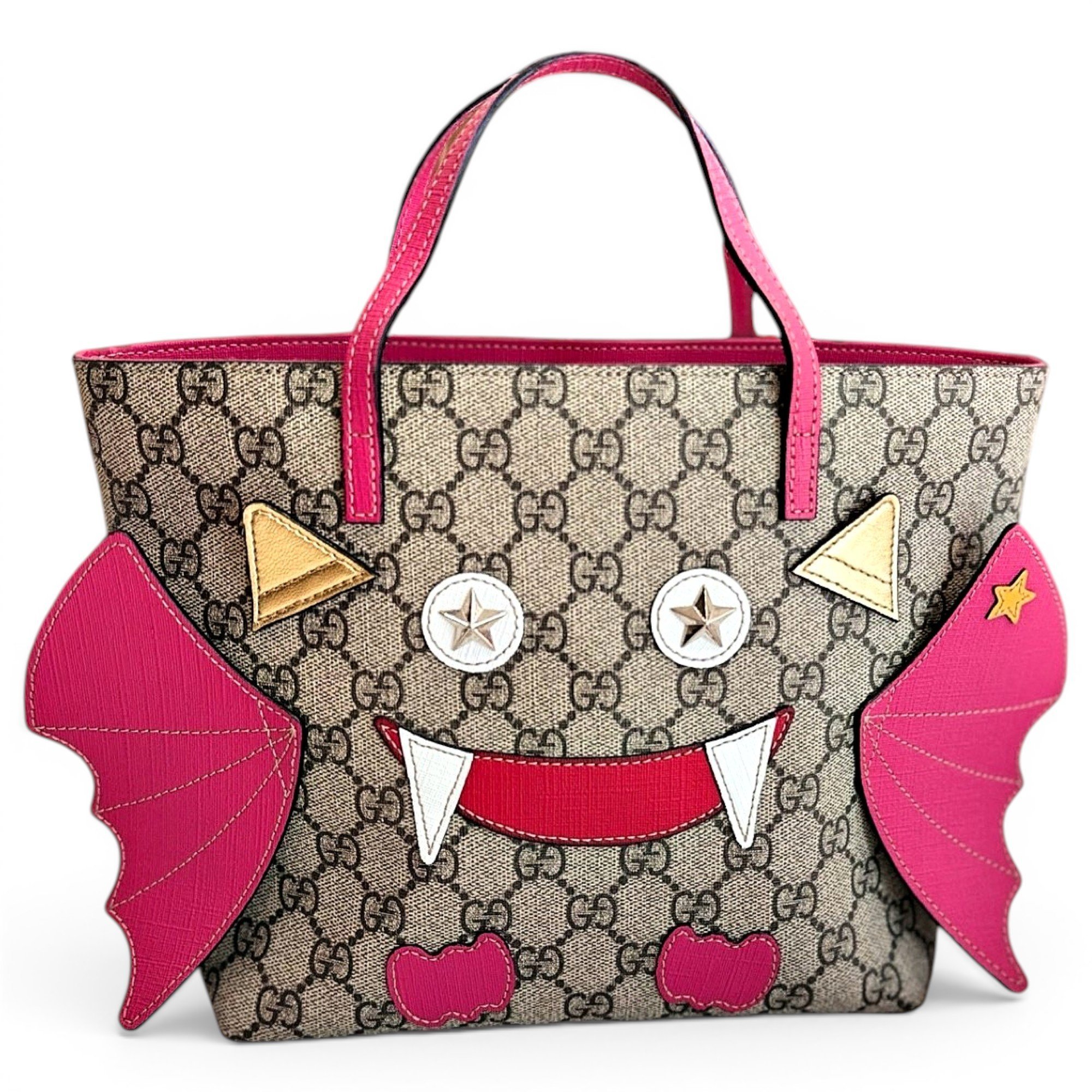 Leather tote