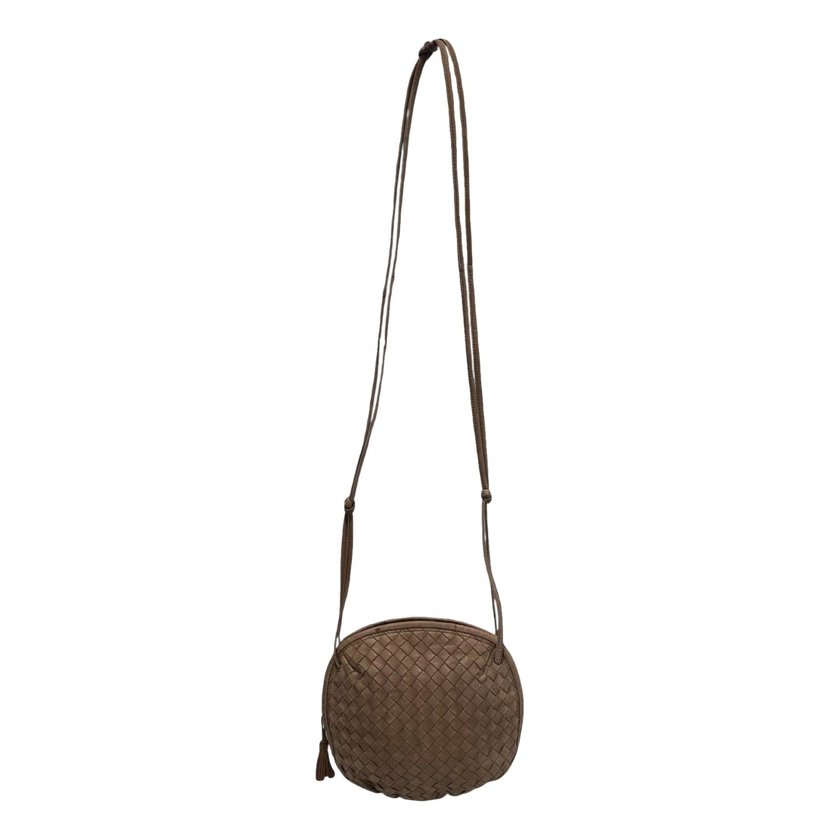 Loop leather crossbody bag
