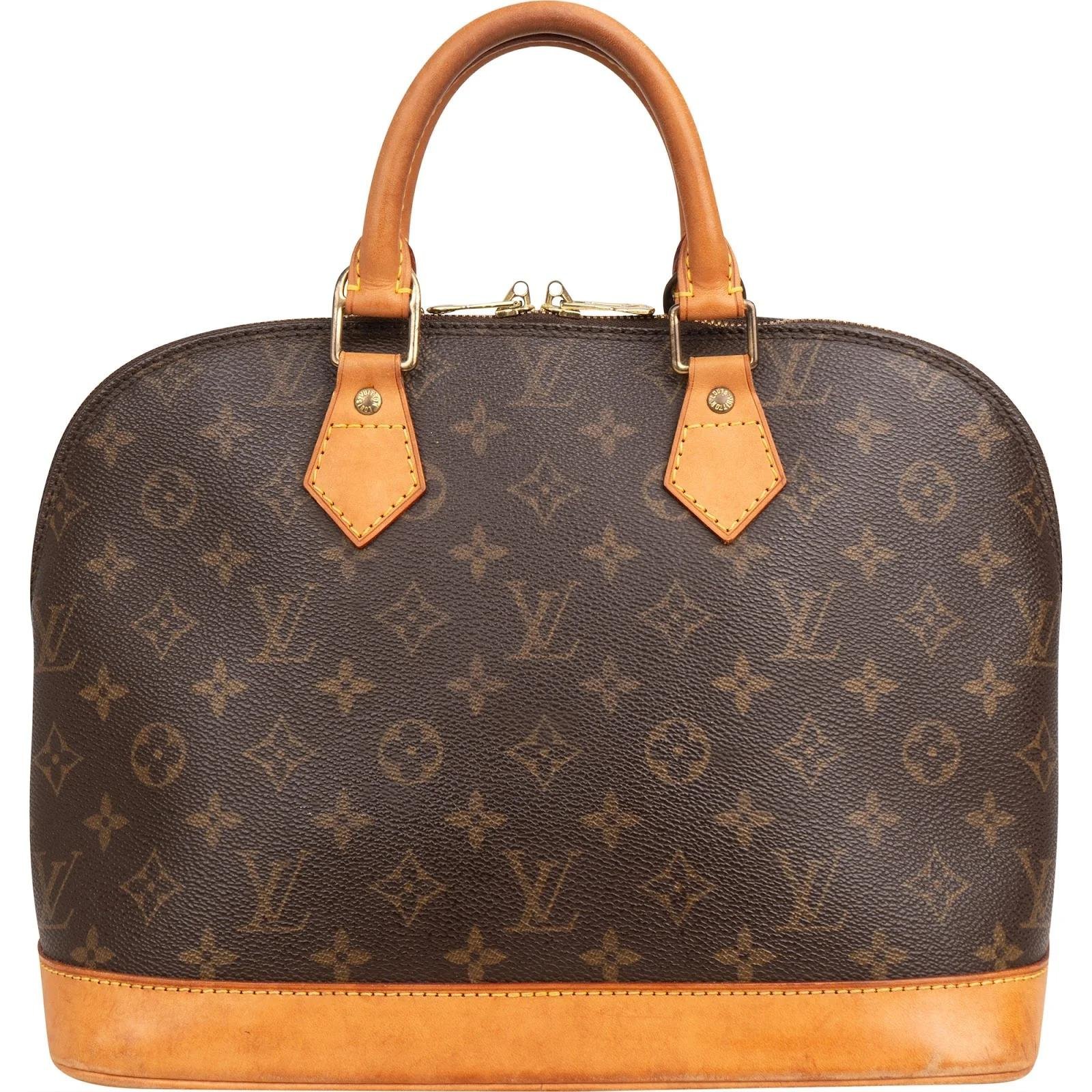 Alma leather handbag
