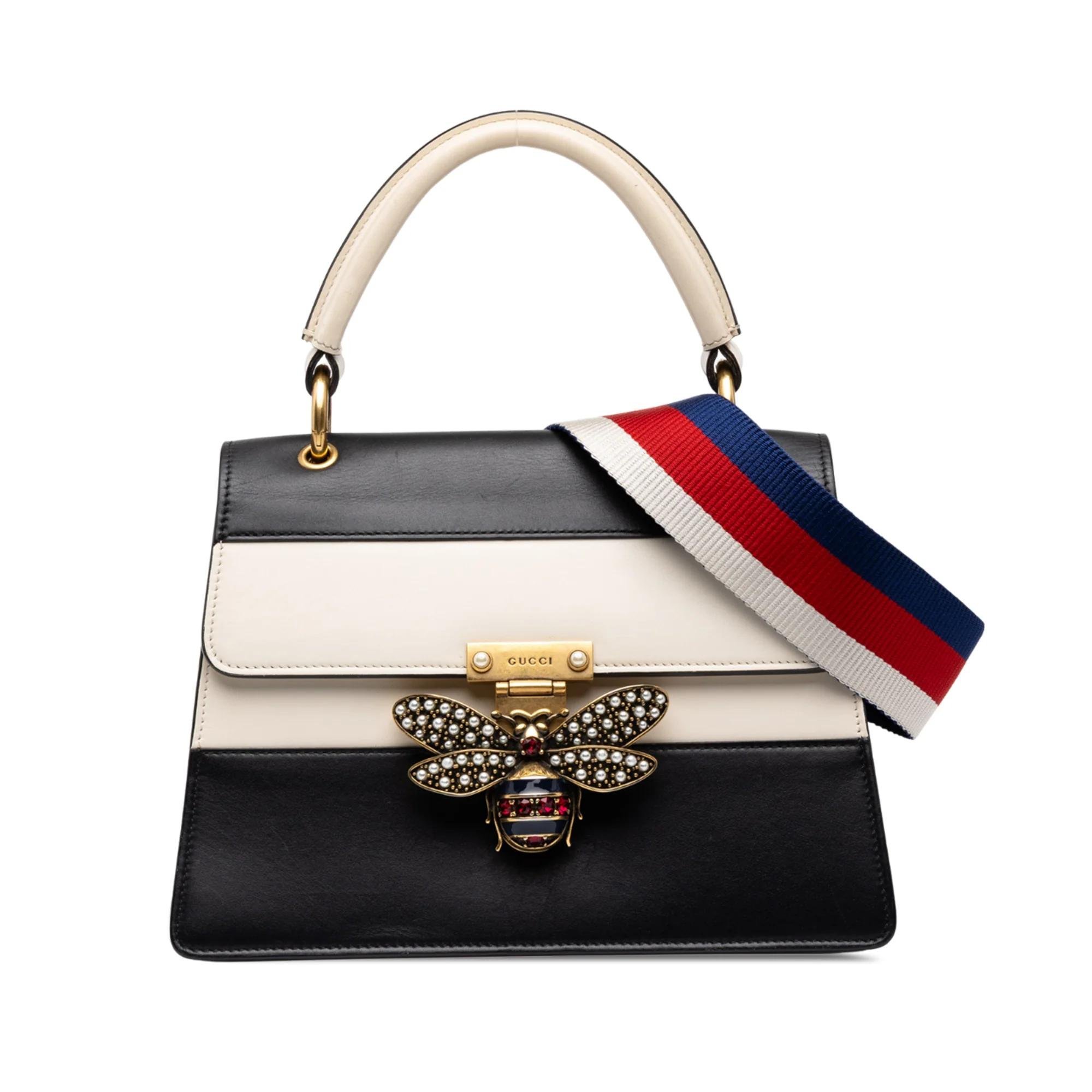 Queen Margaret leather handbag
