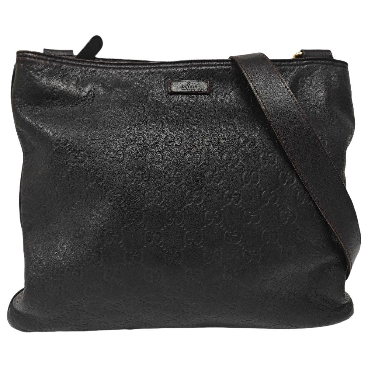 Leather crossbody bag