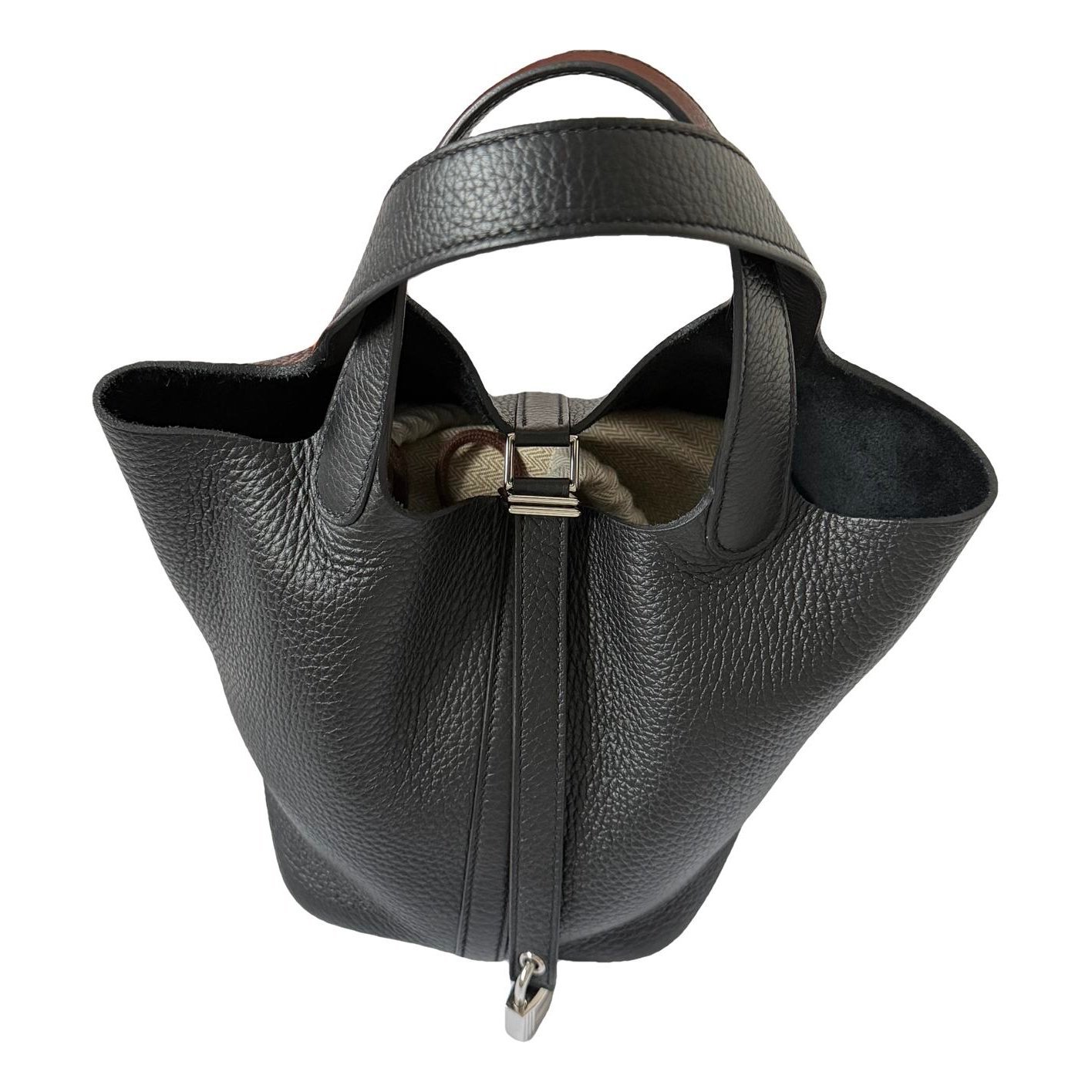 Hermes Picotin 18 Handbag Clemence Leather