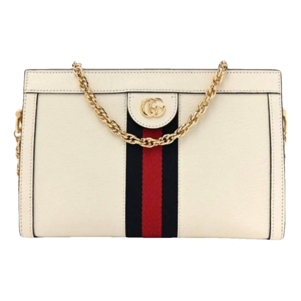 Ophidia Chain leather handbag