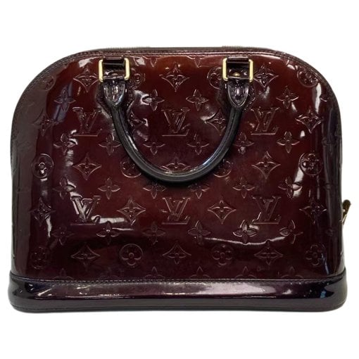 Alma patent leather handbag