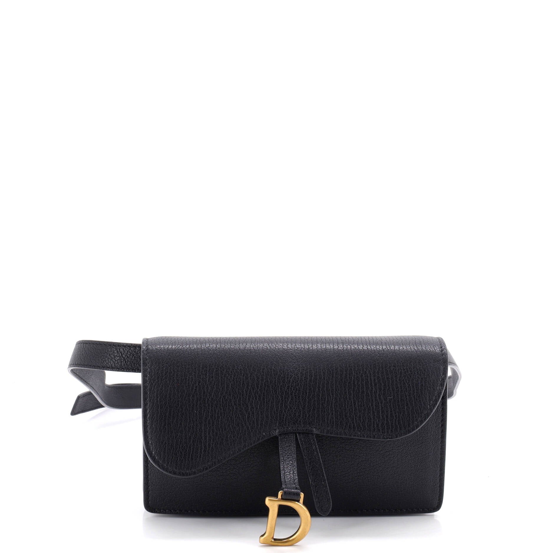 Saddle Rectangular Belt Bag Leather