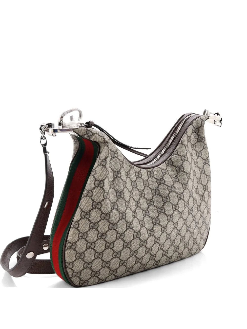 Attache Shoulder Bag GG Coated Canvas Medium hobo bag