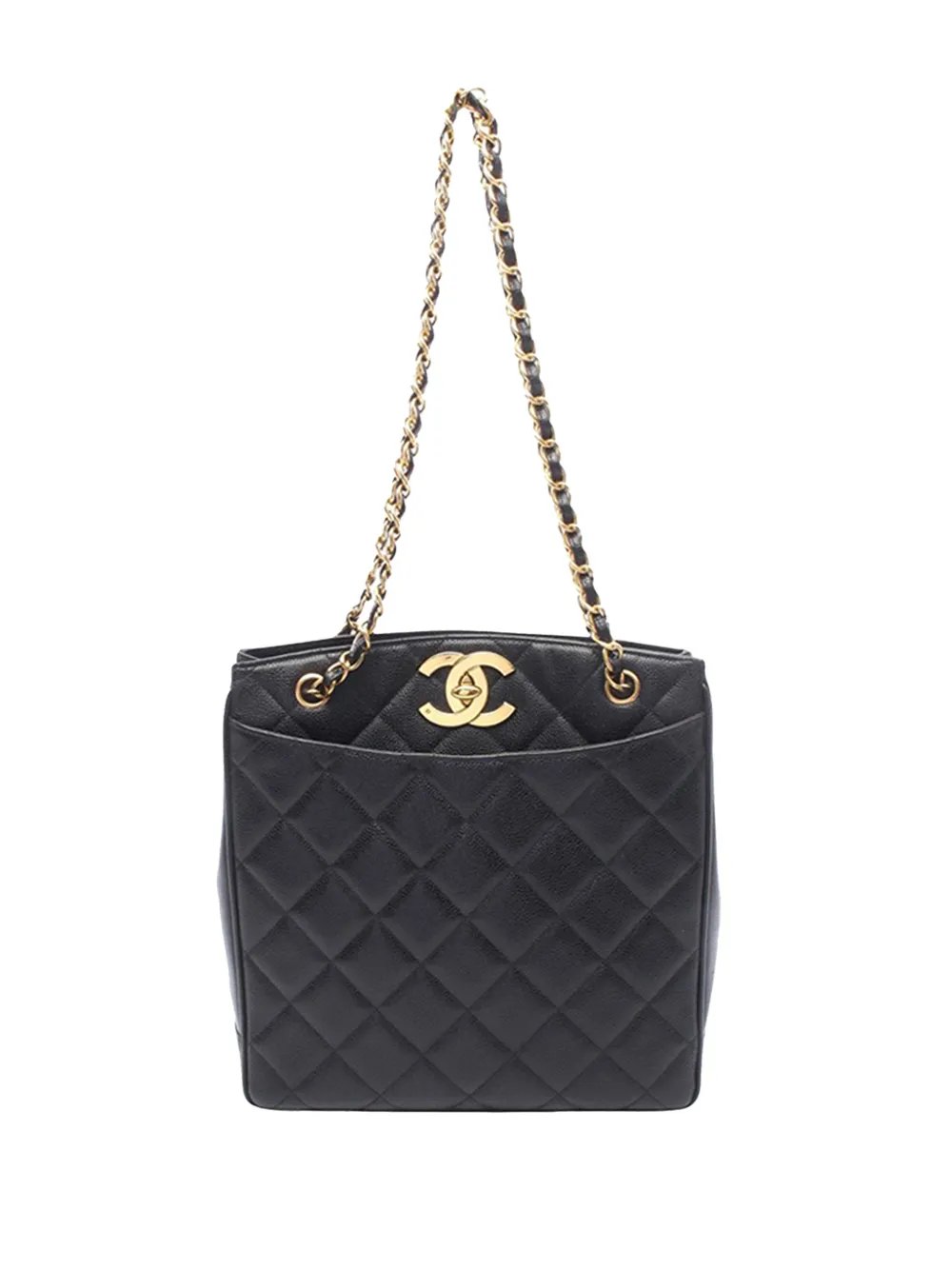 1991-1994 XL CC Quilted Caviar tote bag