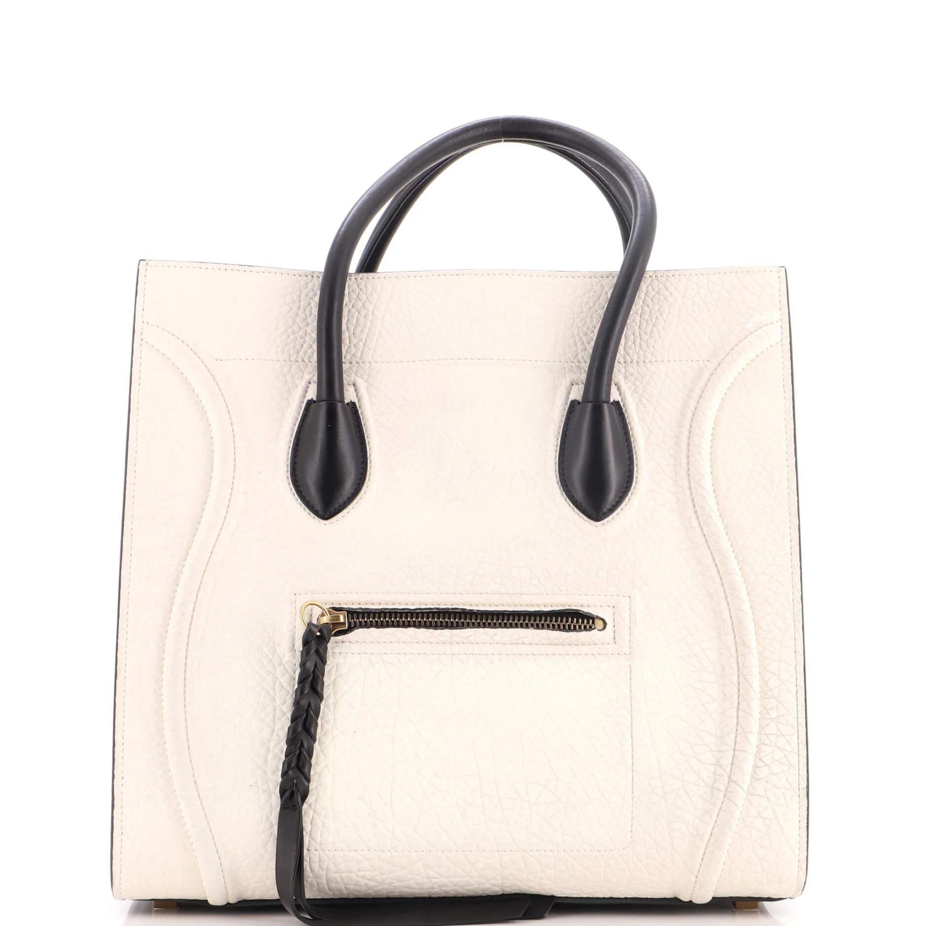 Phantom leather tote