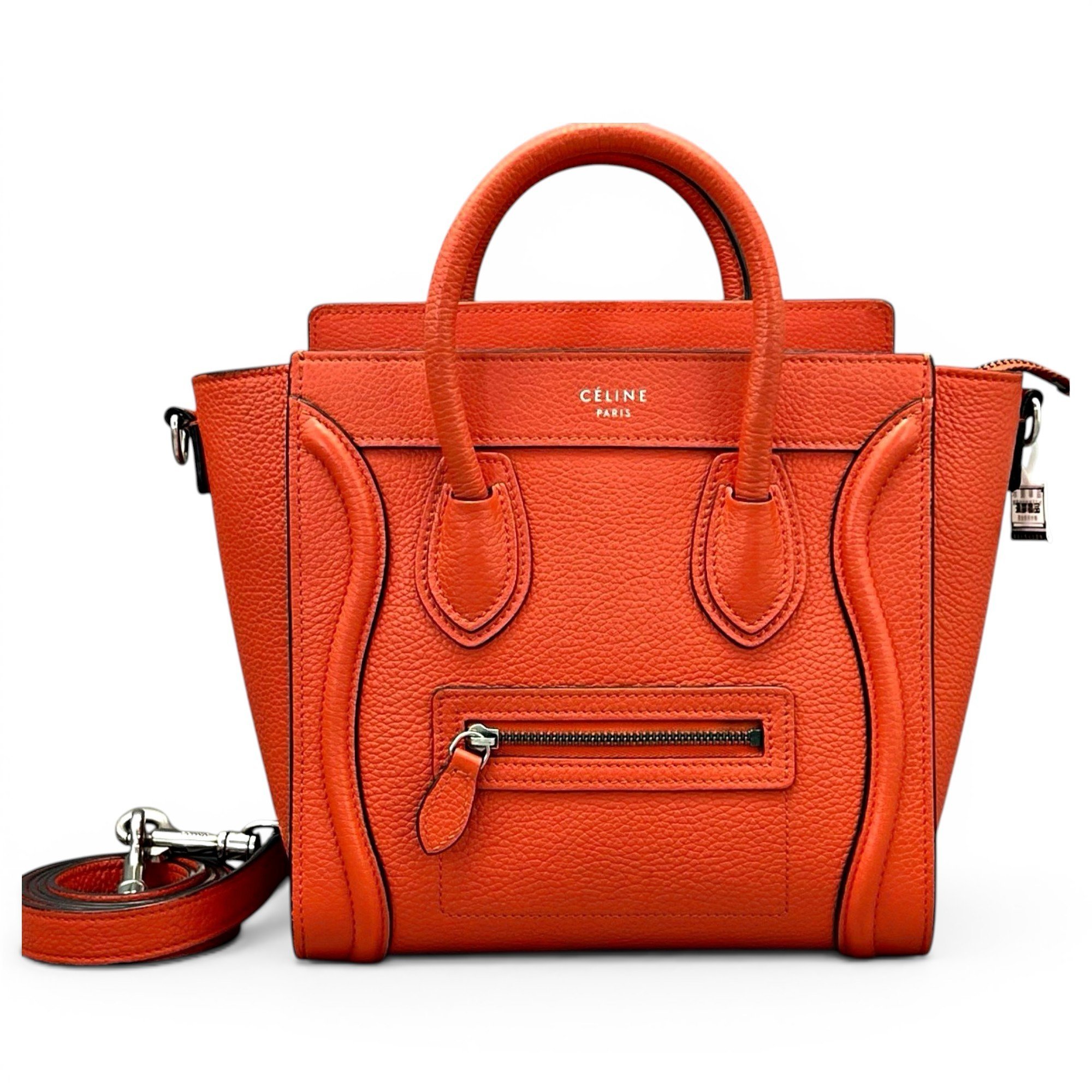 Nano Luggage leather handbag
