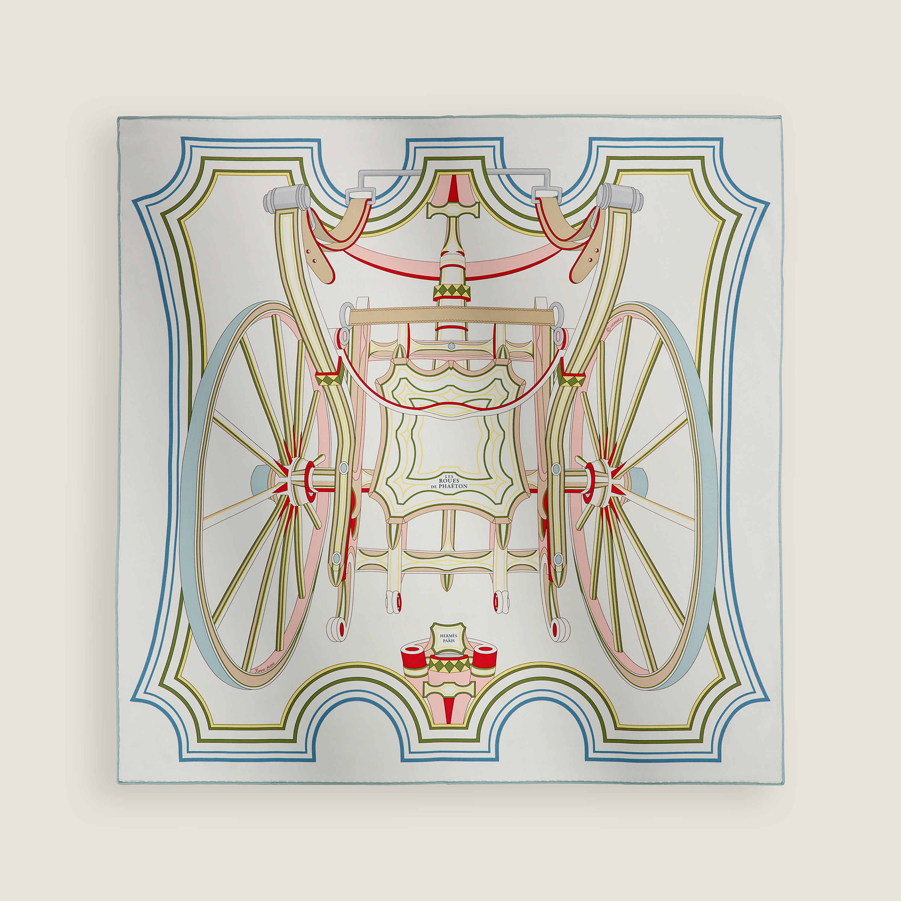 Les Roues de Phaeton scarf 70