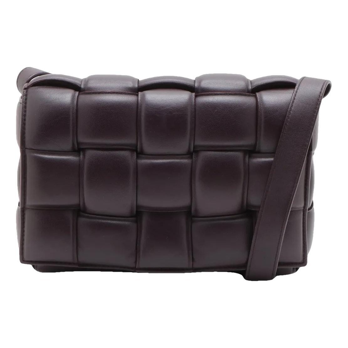 Cassette Padded leather crossbody bag