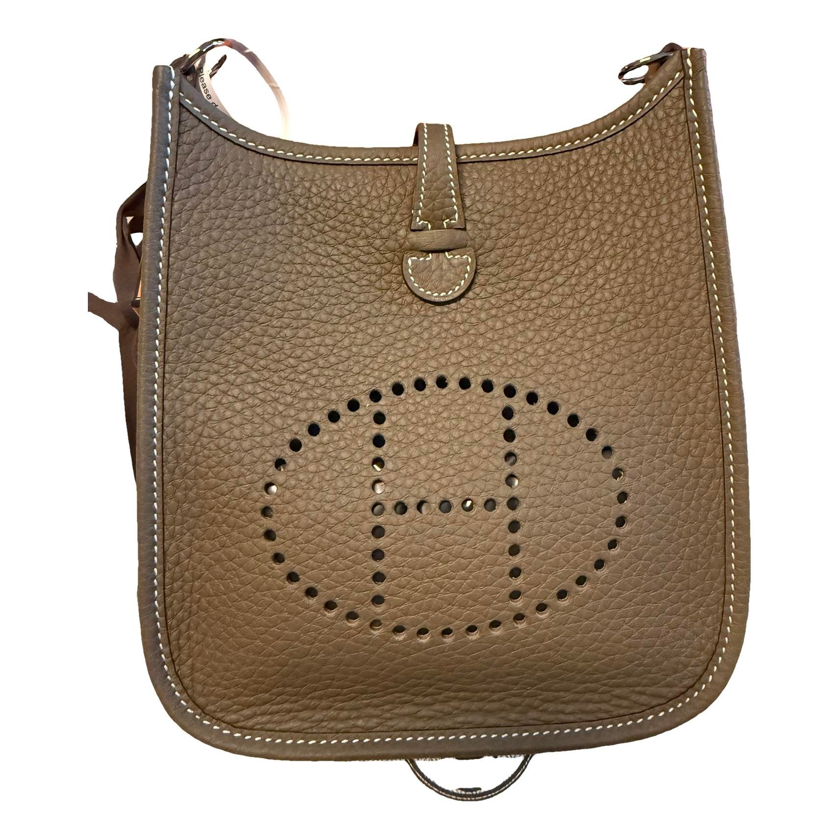 Mini Evelyne leather crossbody bag