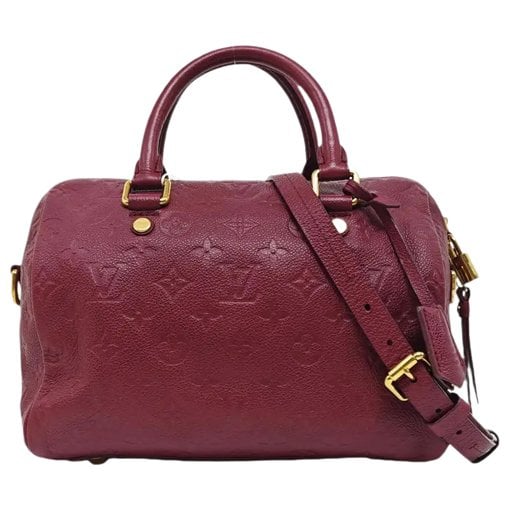 Louis Vuitton Nano Speedy / Mini HL leather handbag