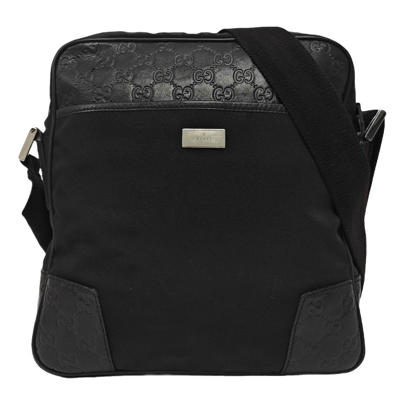 GG Marmont Zip Messenger cloth handbag