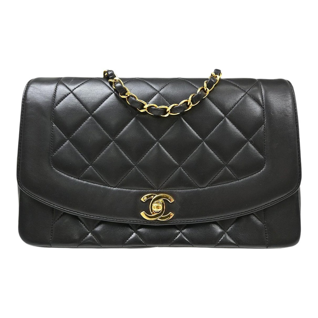 Diana leather handbag