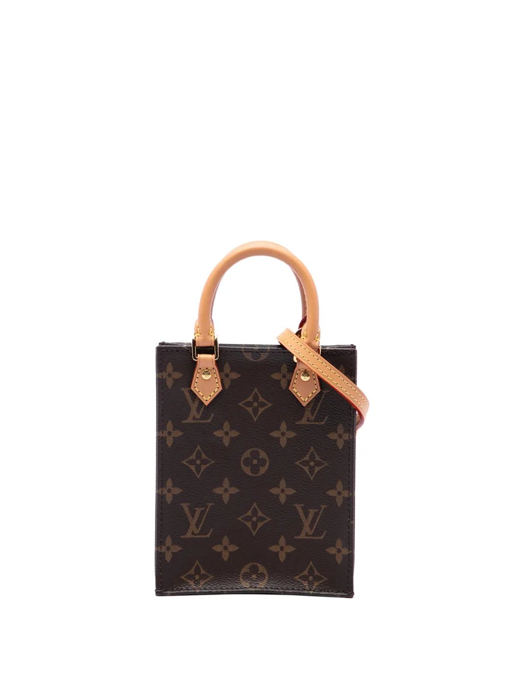 2020 Monogram Petit Sac Plat satchel