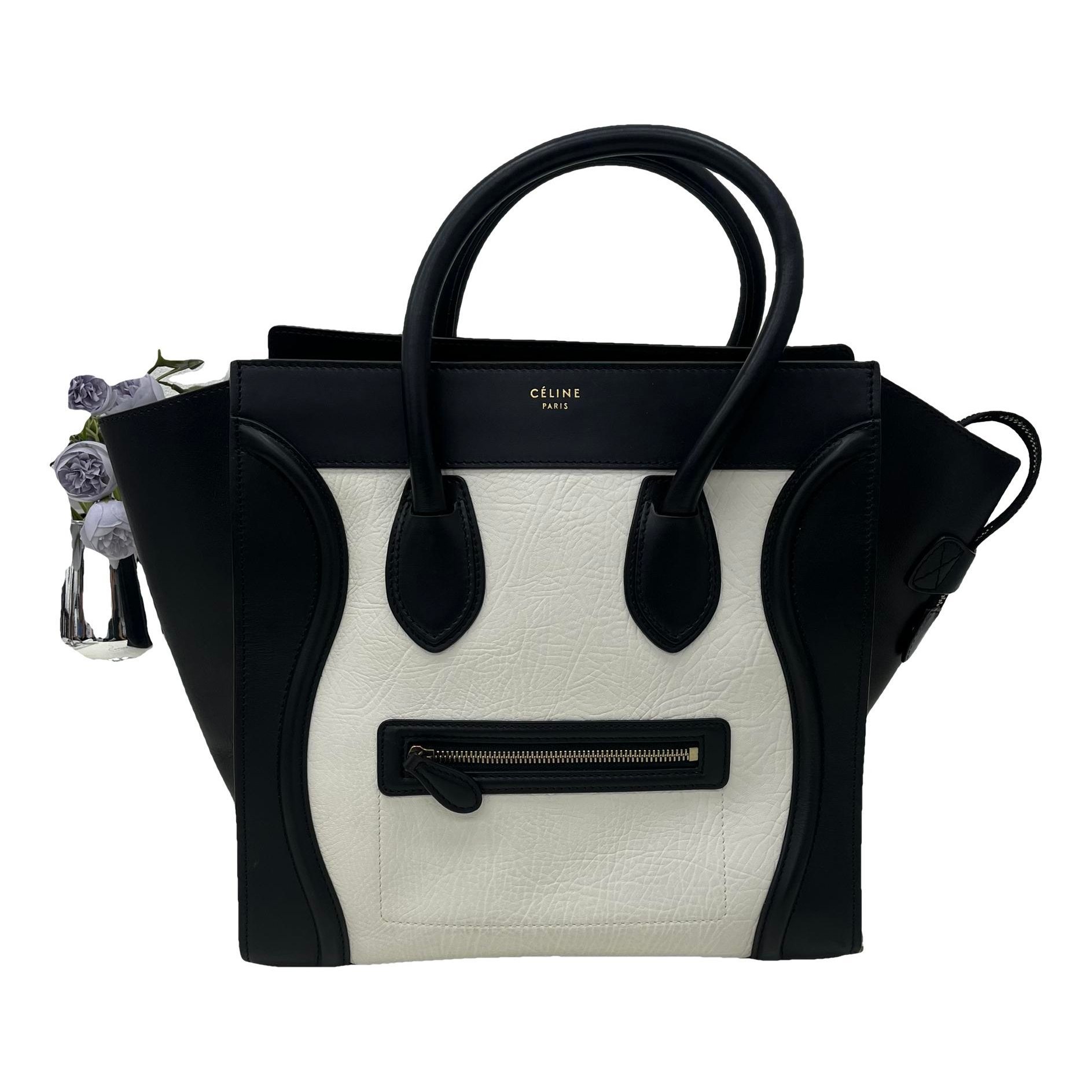 Luggage leather handbag